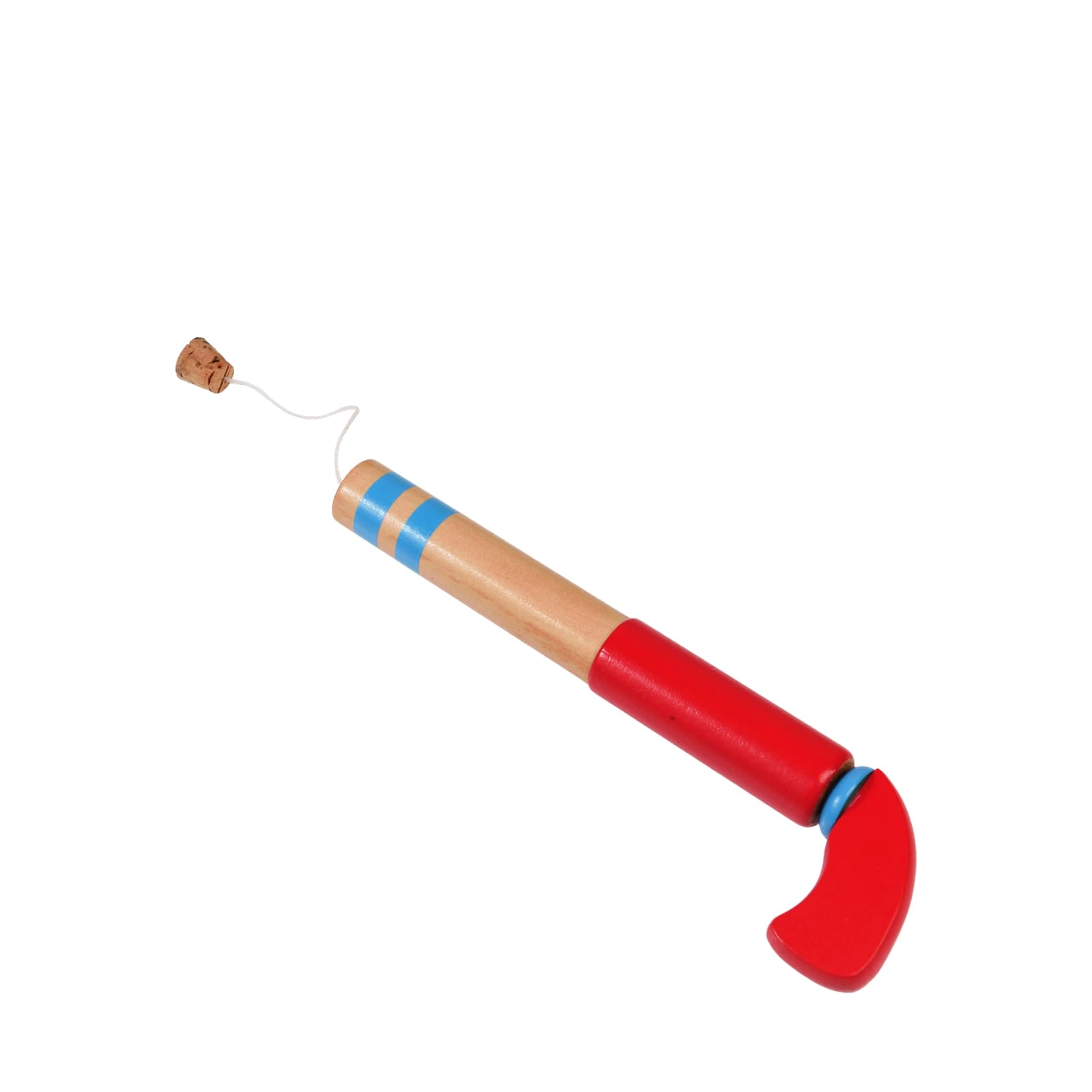 Traditional Wooden Pop Toy Gun
