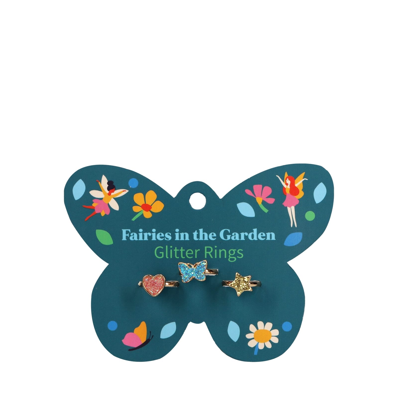 Glitter Rings - Fairies In The Garden