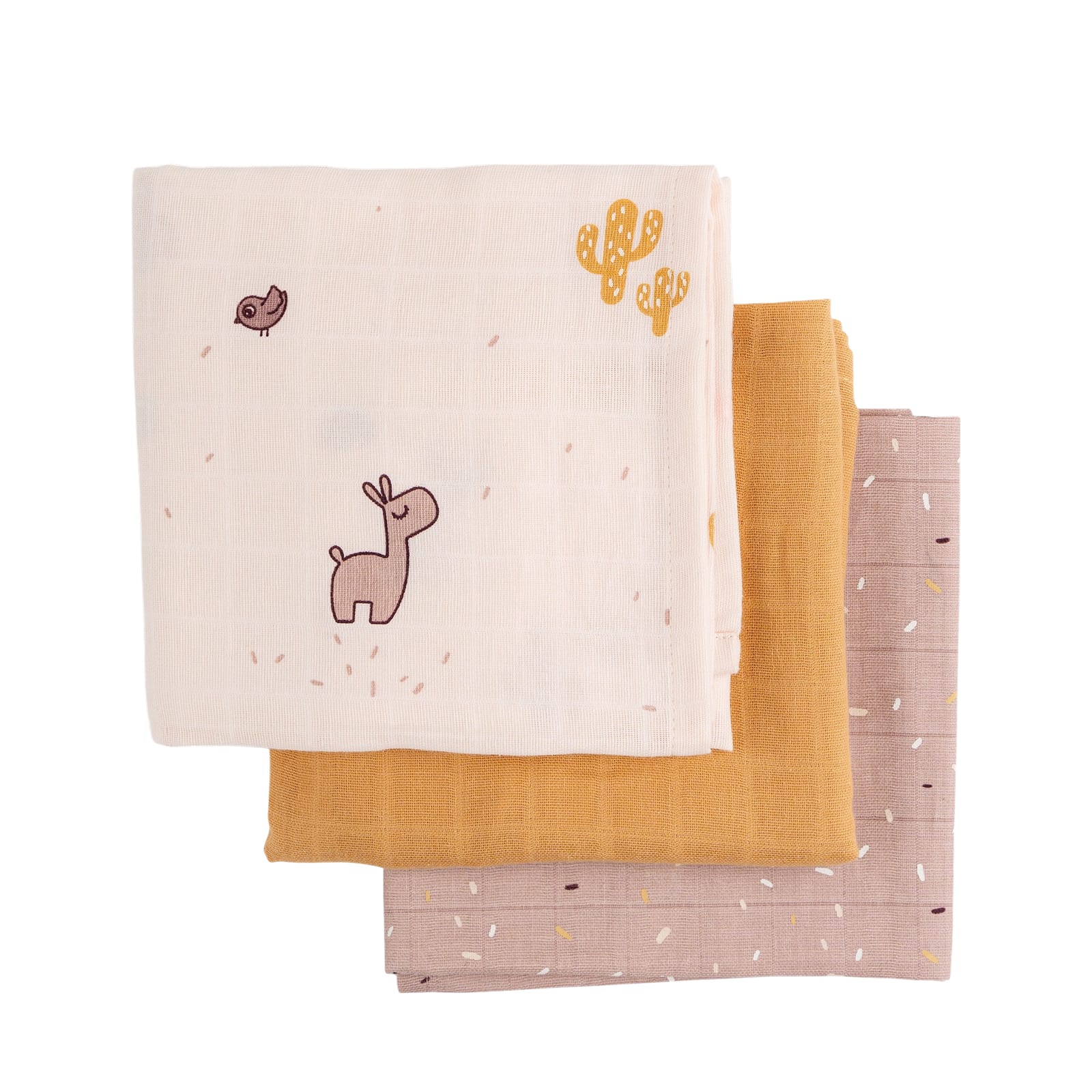 Burp Cloth 3 Pack - Lalee Powder