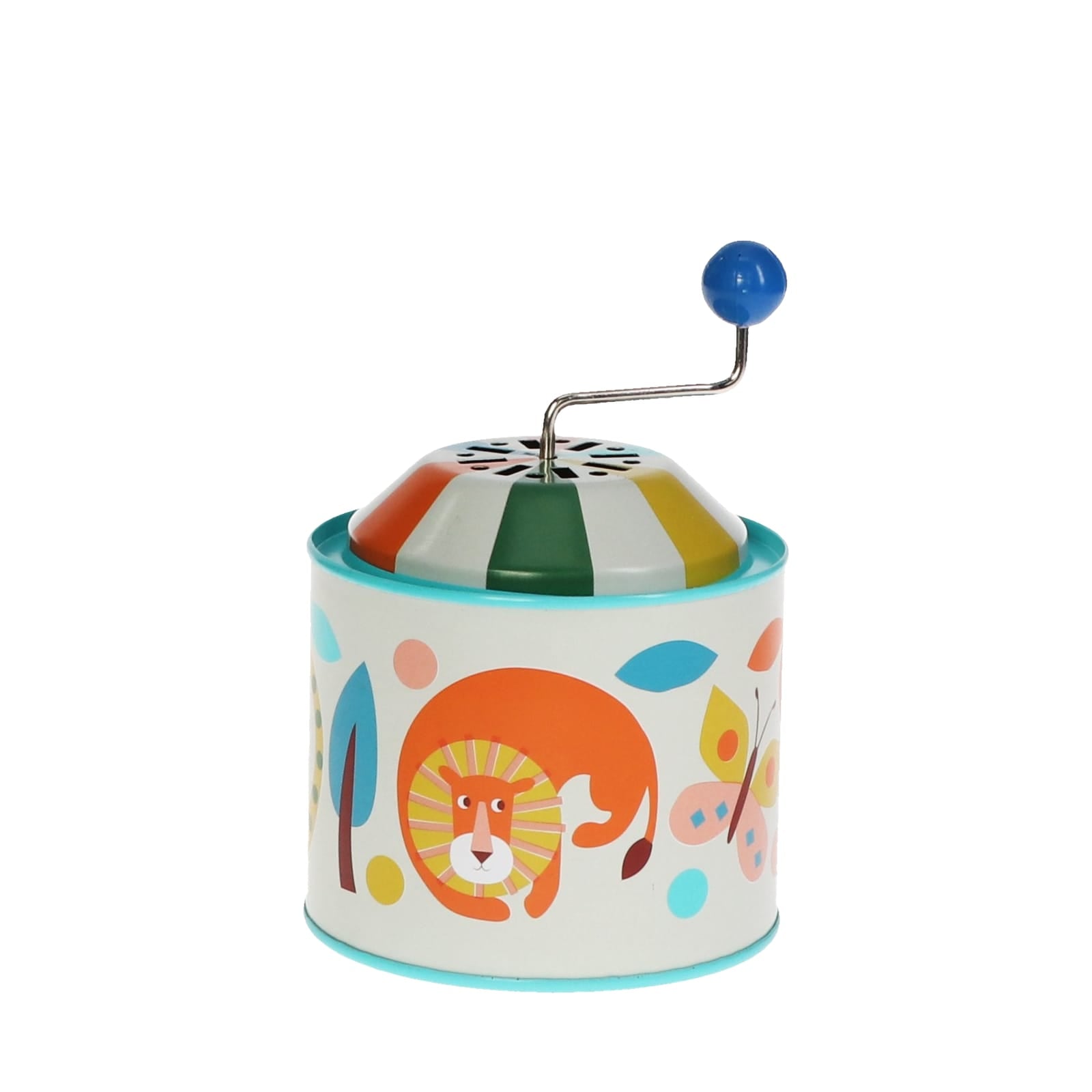 Winding Tin Music Box - Wild Wonders