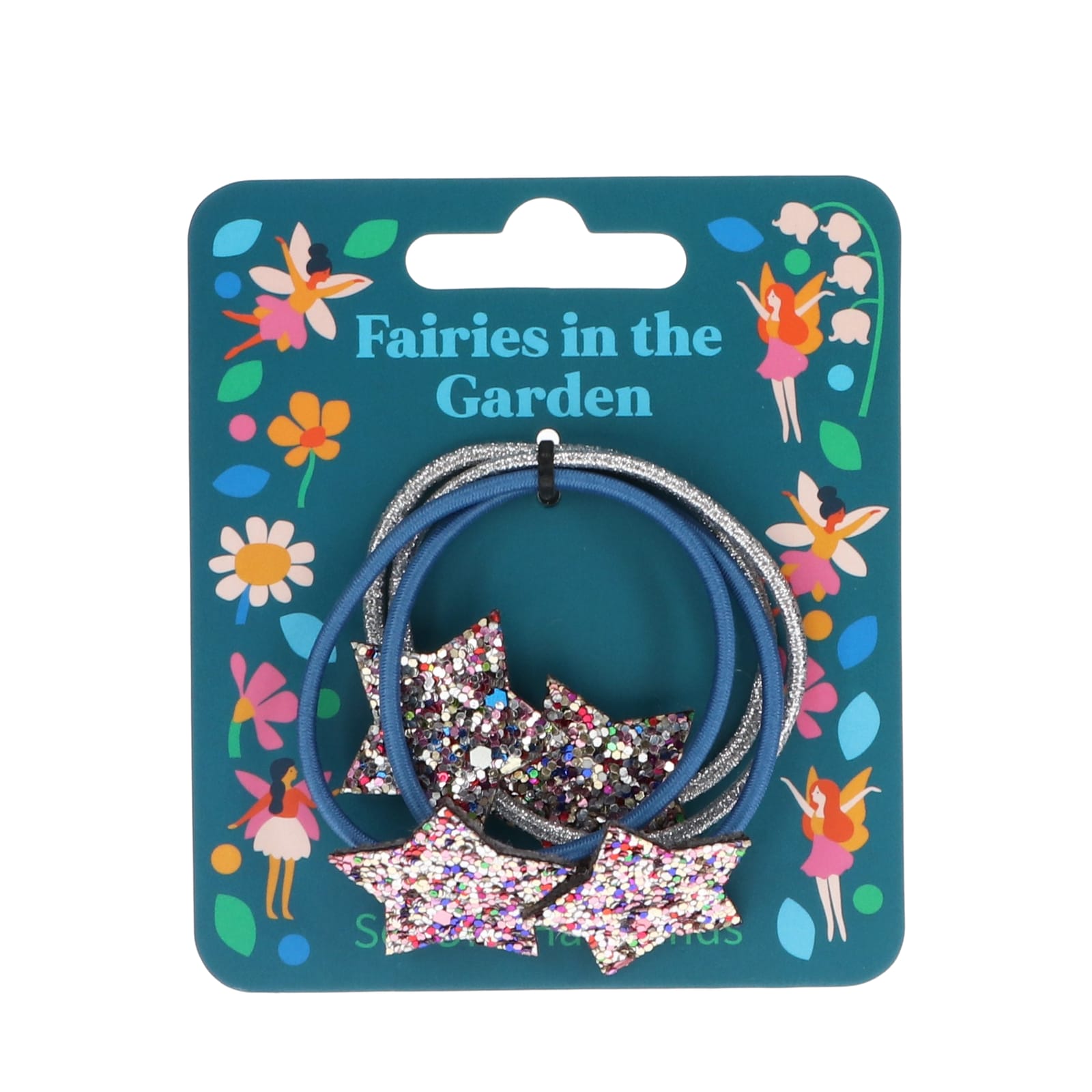 Glitter Star Hair Bands - Fairies In The Garden