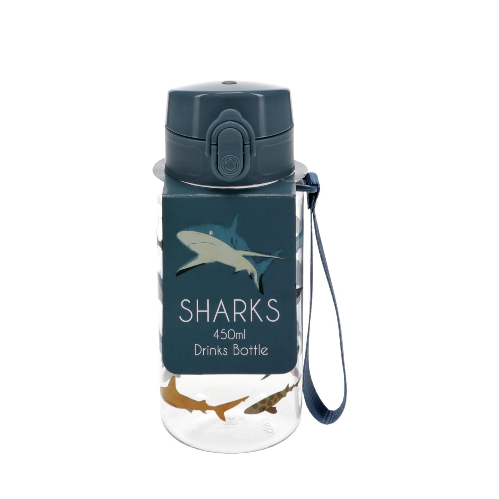 Water Bottle 450ml - Sharks