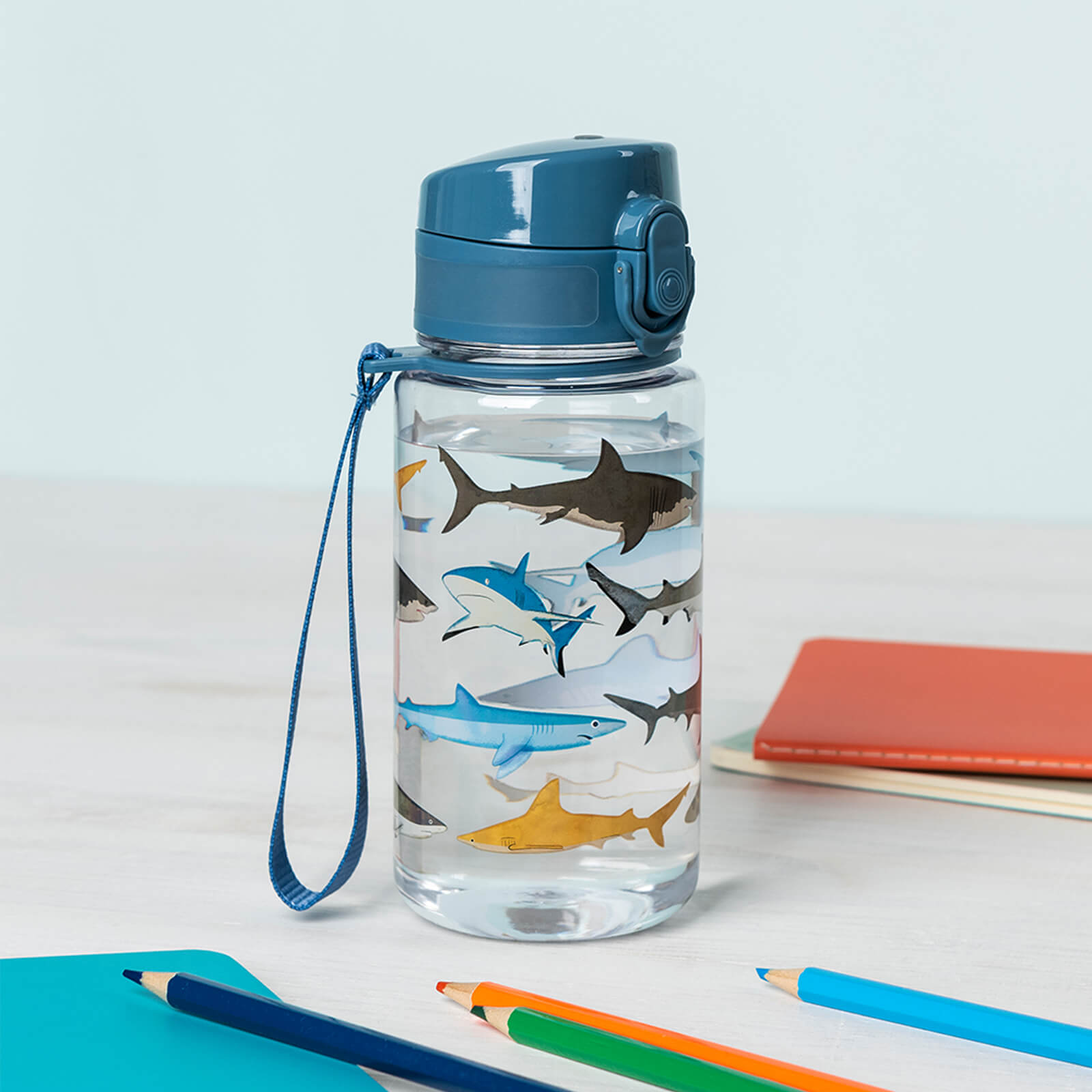 Water Bottle 450ml - Sharks