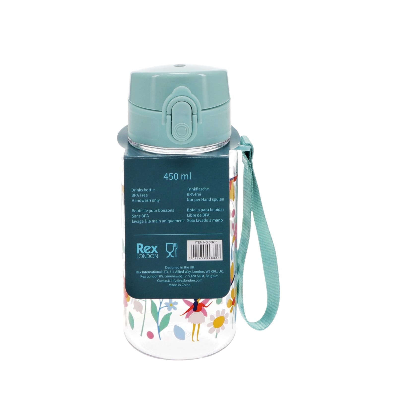 Water Bottle 450ml - Fairies In The Garden