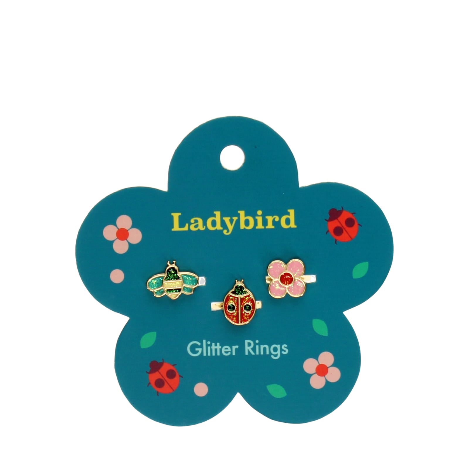 Glitter Rings - Ladybird
