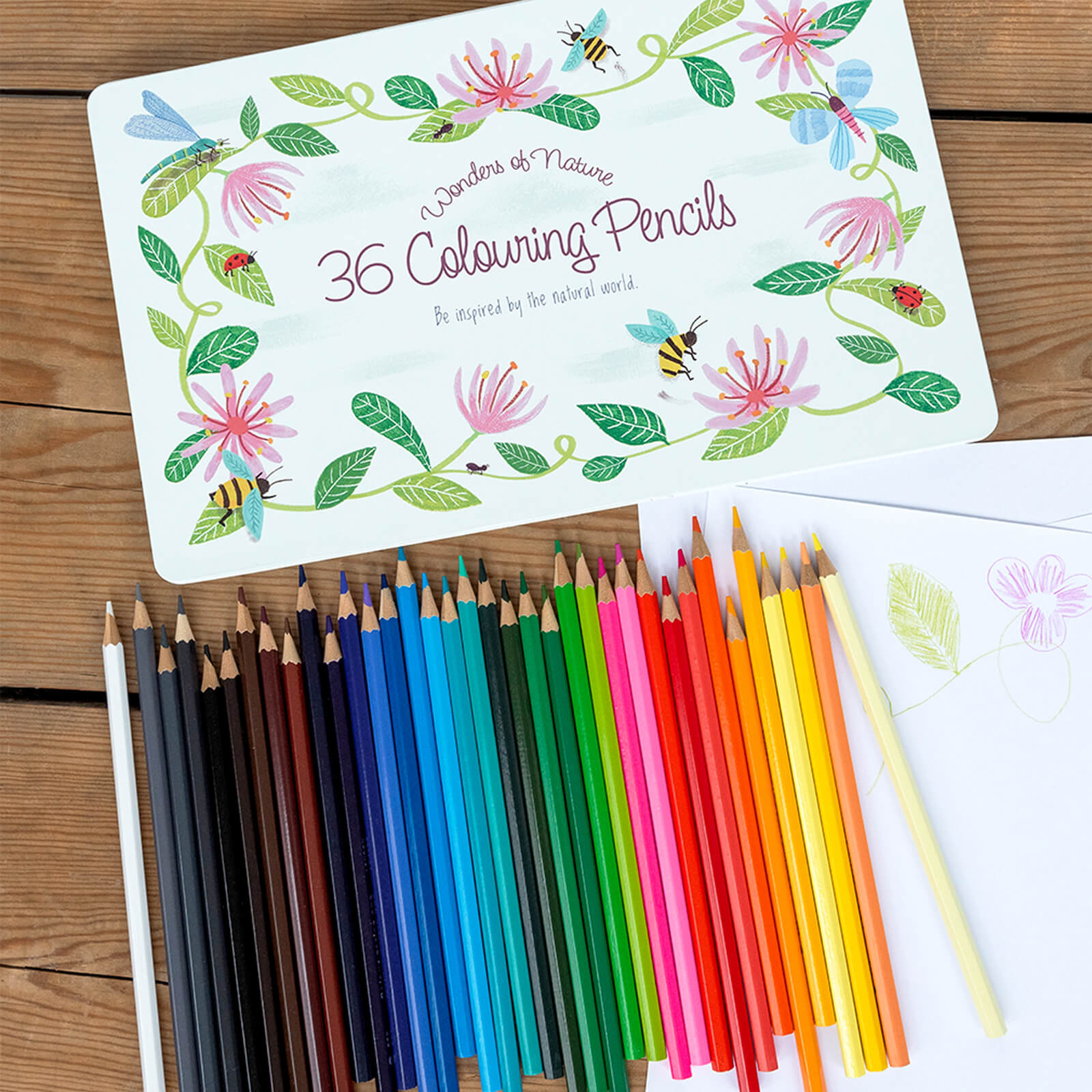 36 Colouring Pencils - Wonders Of Nature