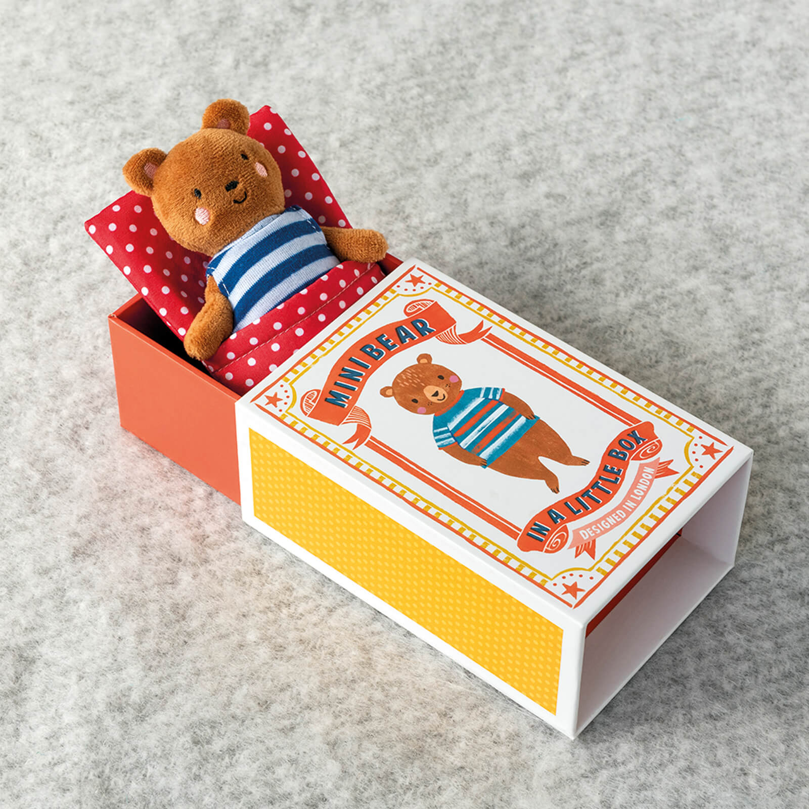Soft Toy In a Little Box - Mini Bear