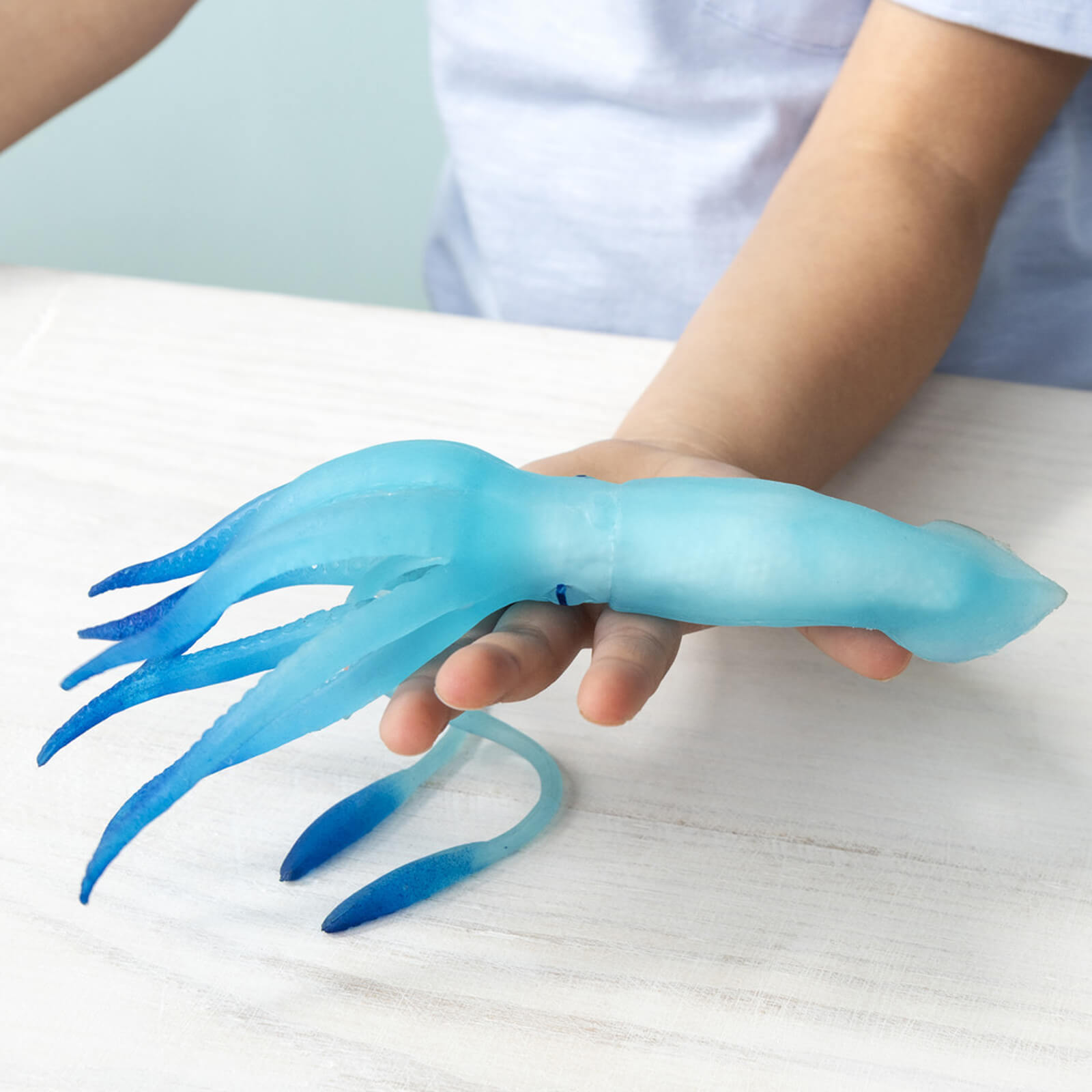 Glow In The Dark Squishy Toy - Squid