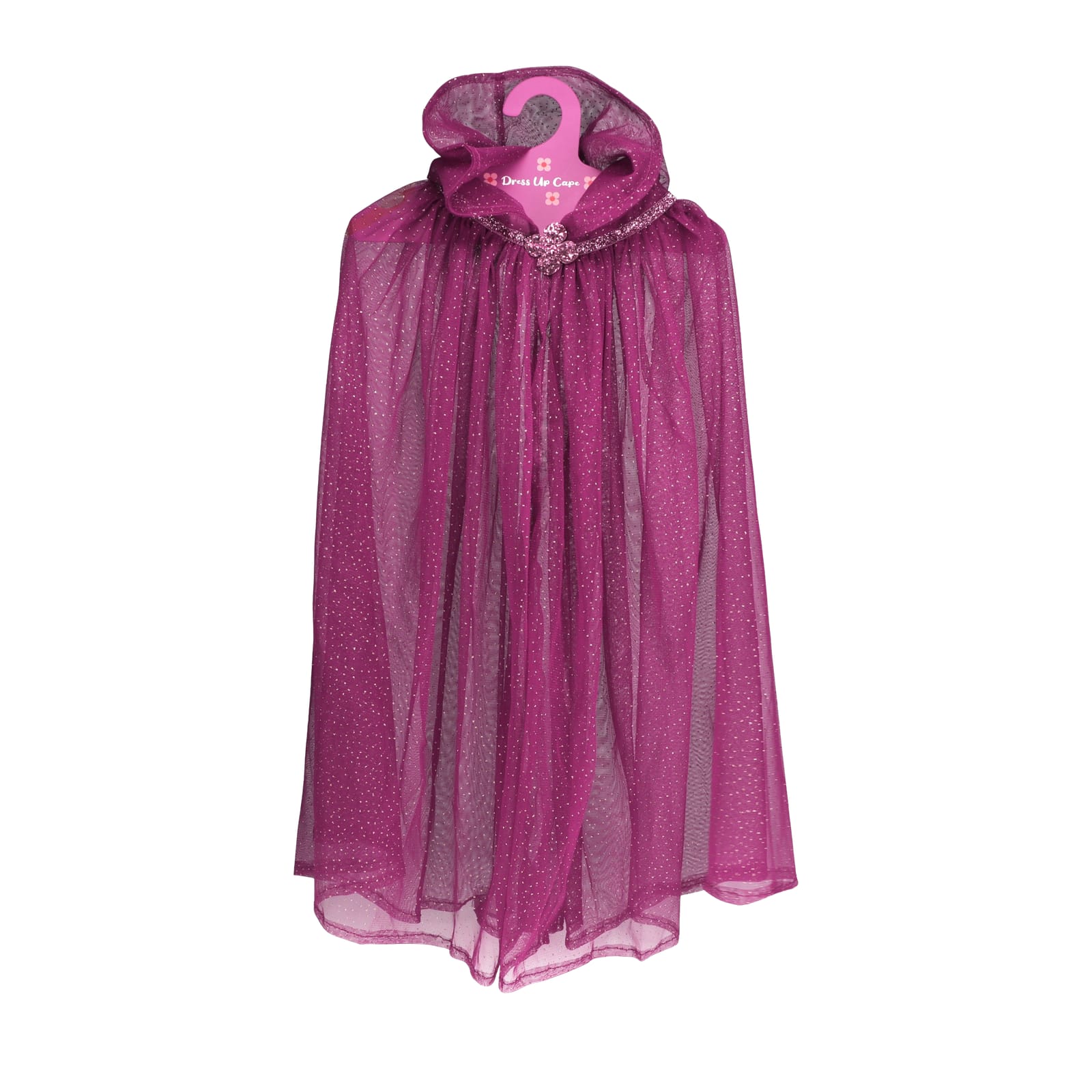 Glitter Cape - Dark Pink