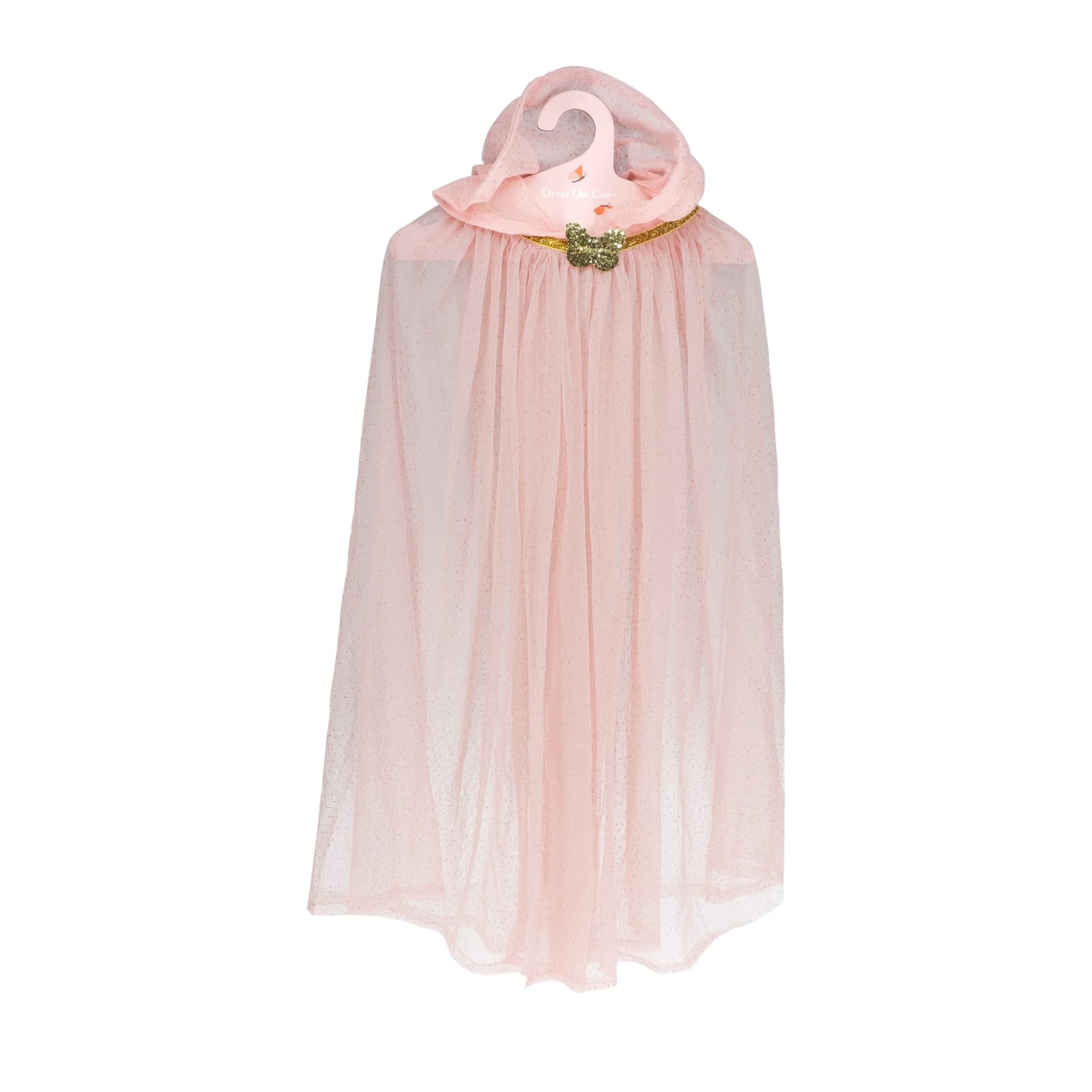 Glitter Cape - Light Pink
