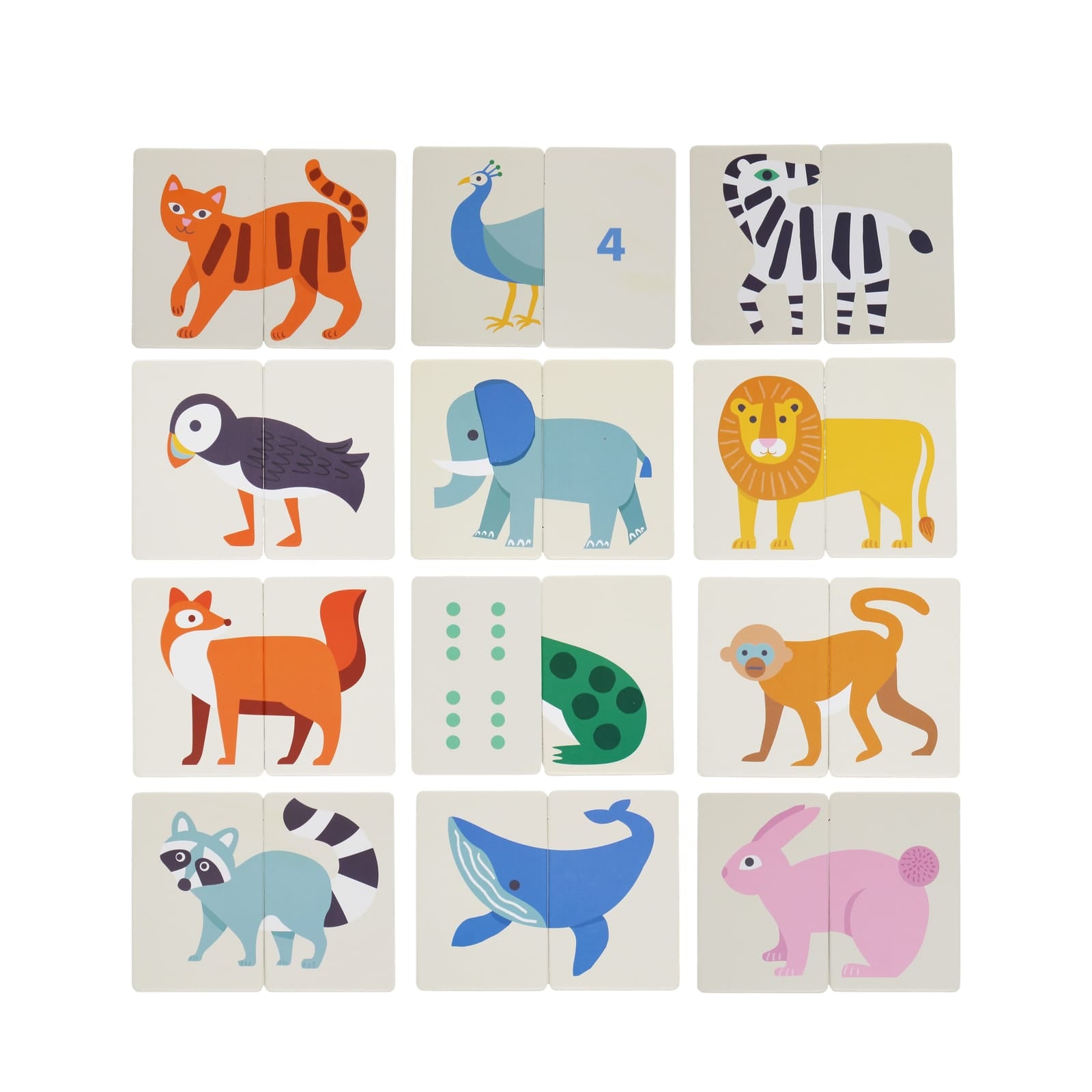 Heads and Tails Game - Animals