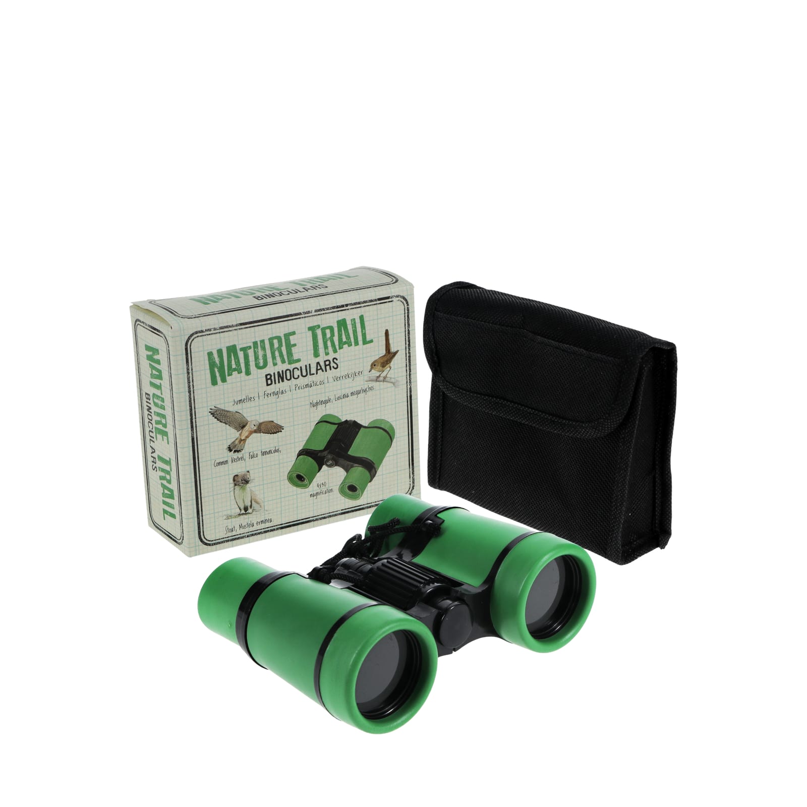 Binoculars with Pouch - Nature Trail
