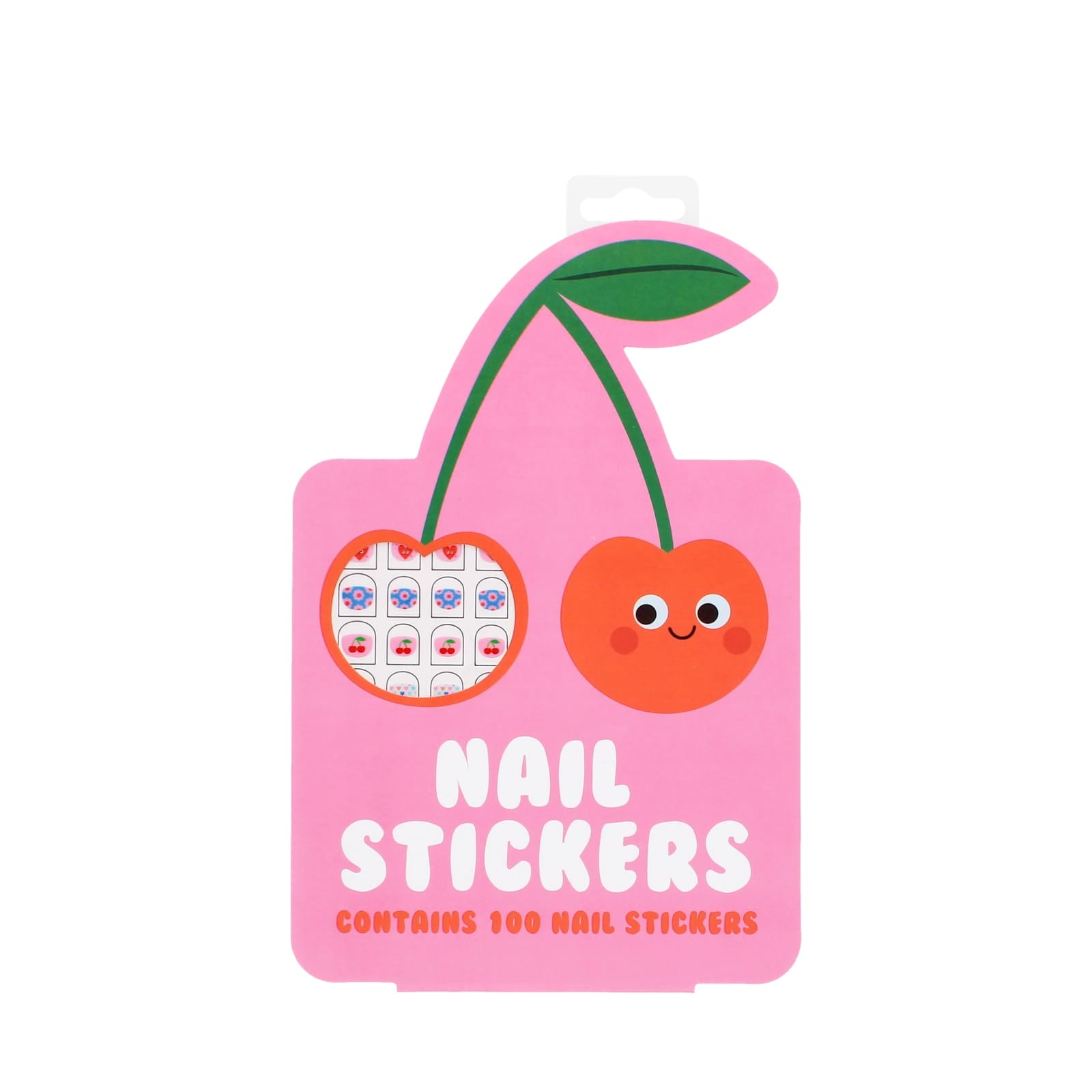 Nail Stickers Pack of 100 - Cherry