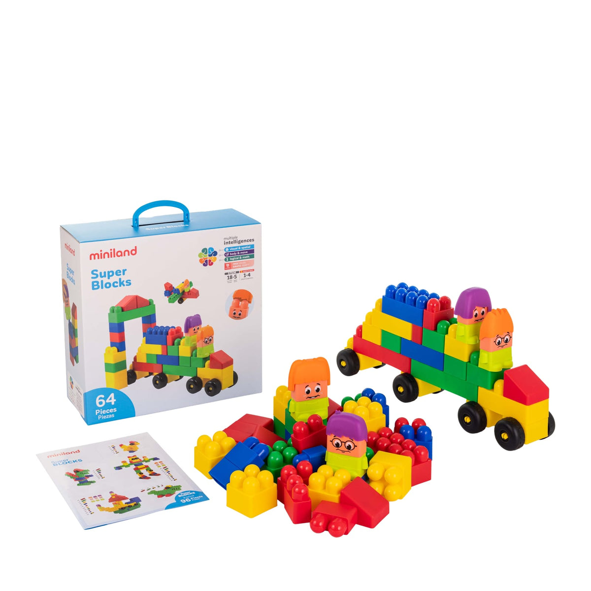 Blocs de Construction Géants 24 pièces - Dolu - Mario Toys Blocs de Construction Géants 24 pièces - Dolu - Mario Toys