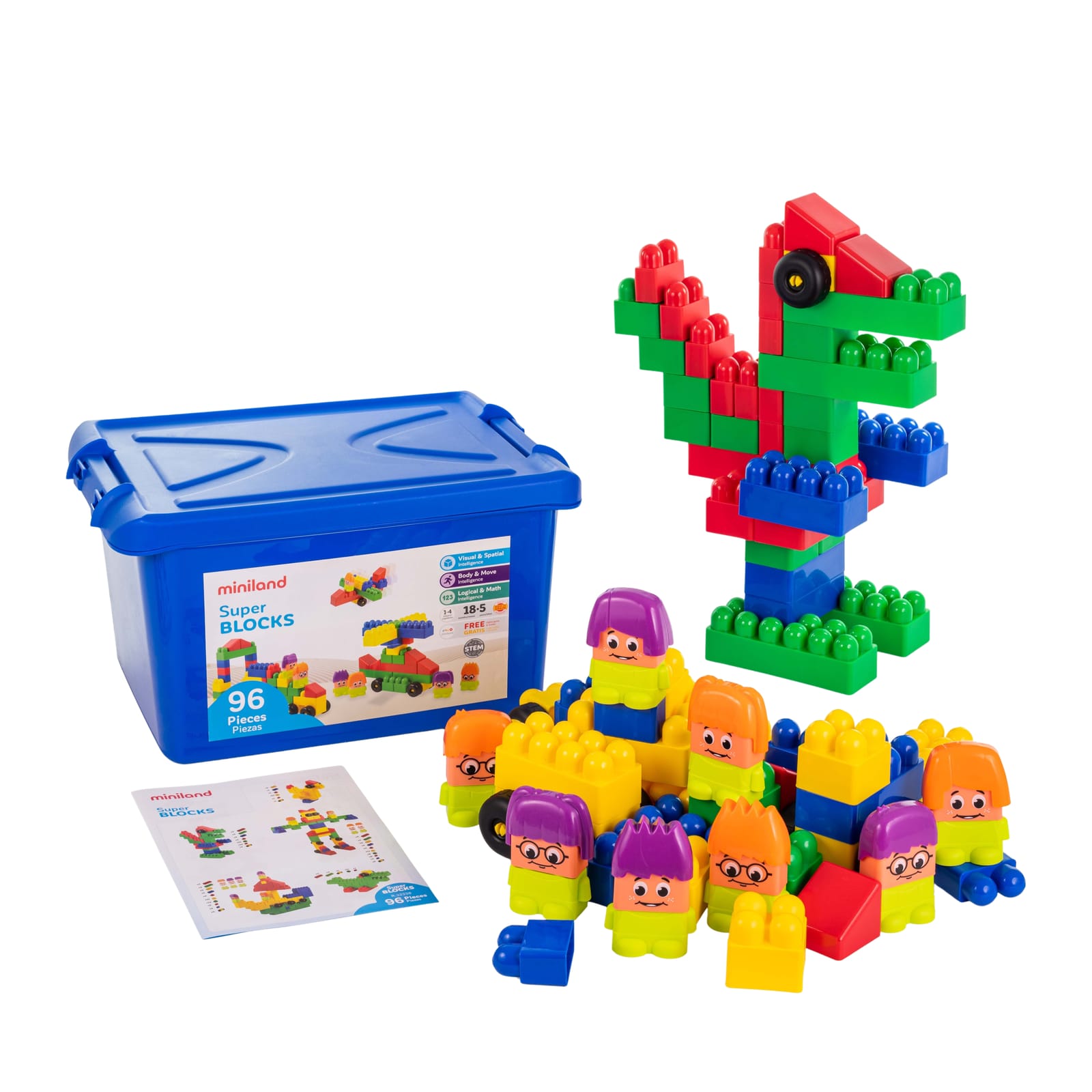 Super Blocks - 96 Pieces