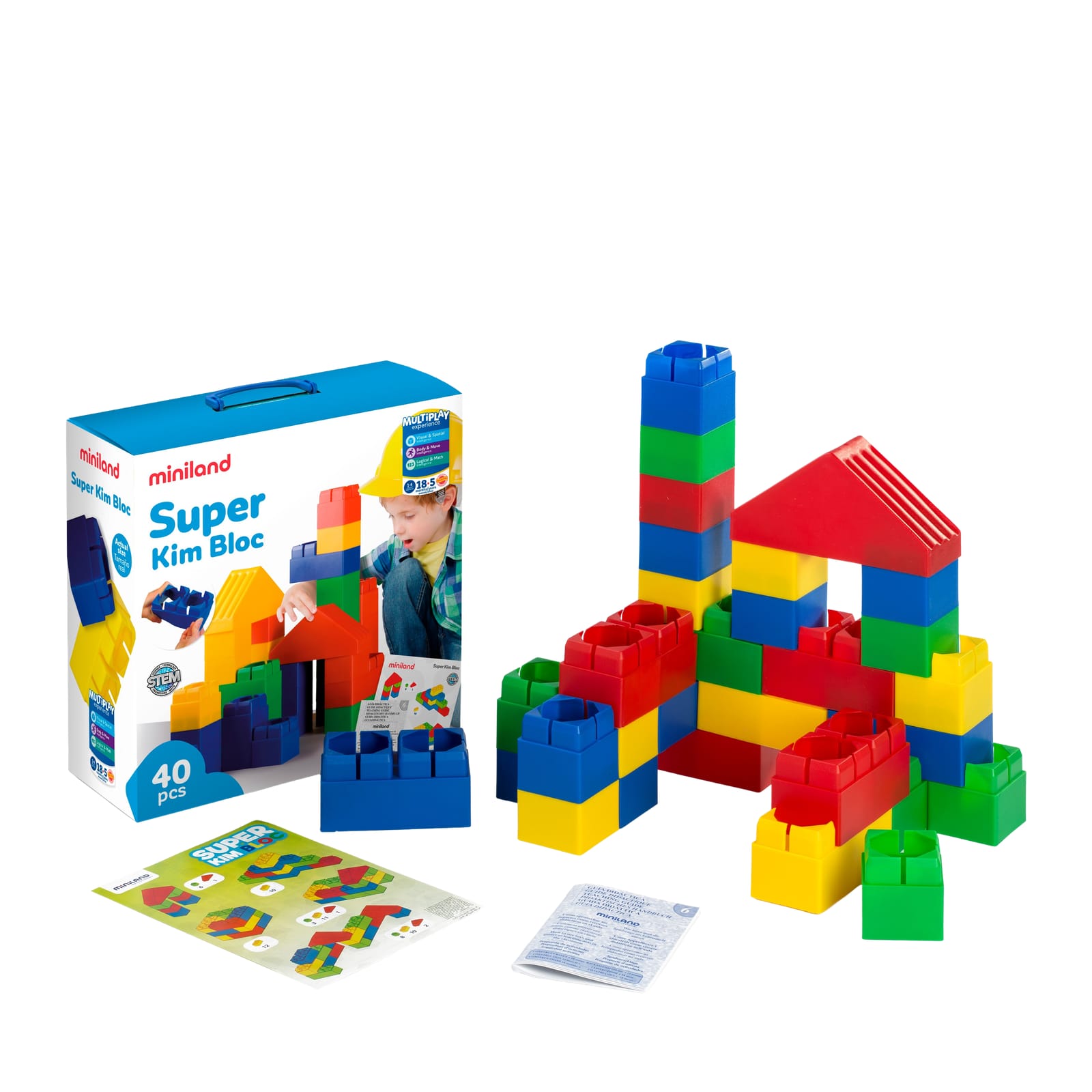 Super Kim Blocs - 40 Pieces