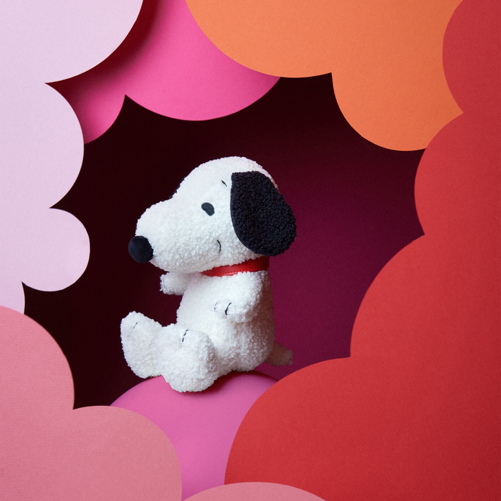 Snoopy Corduroy 19cm Plush - Cream