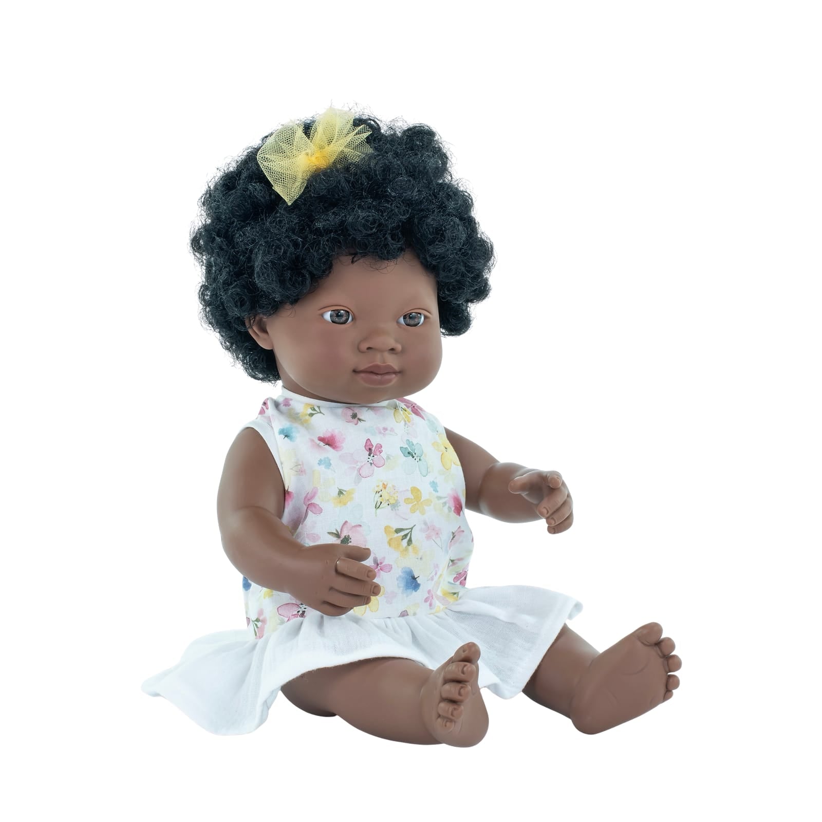 African Girl Dressed Baby Doll - 38cm