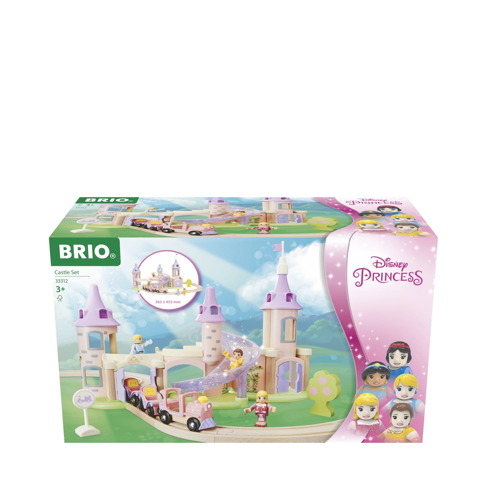 Disney Princess Castle Train Set