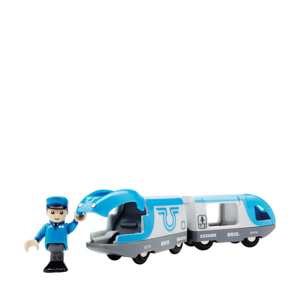 Locomotive Brio Travel Battery Engine Avec Conducteur - Vintage 2010 - Occasion
