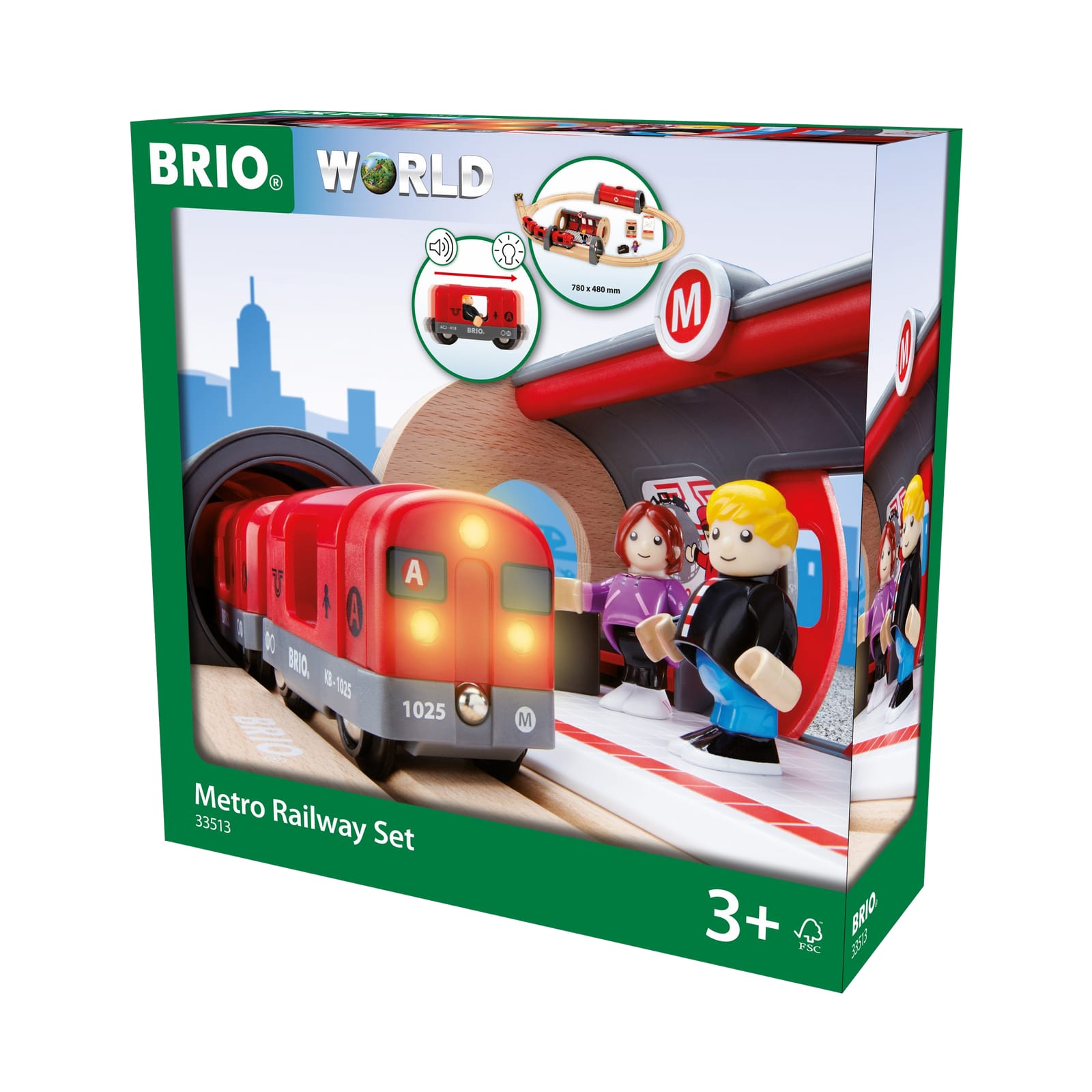 Metro Railway Set