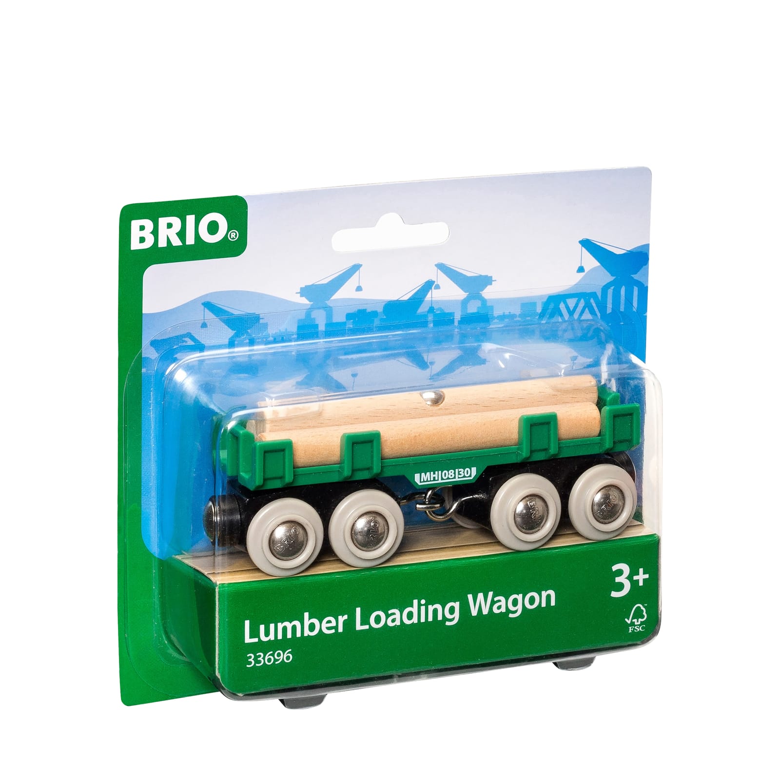 Lumber Loading Wagon