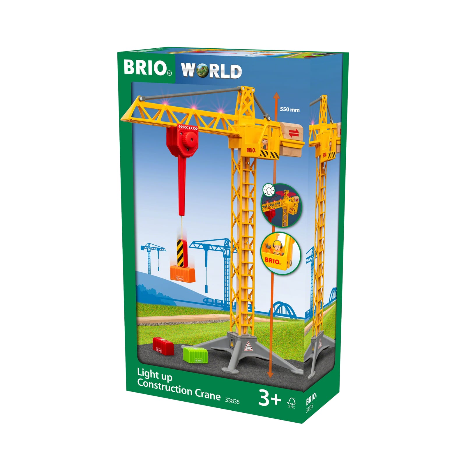 Light Up Construction Crane