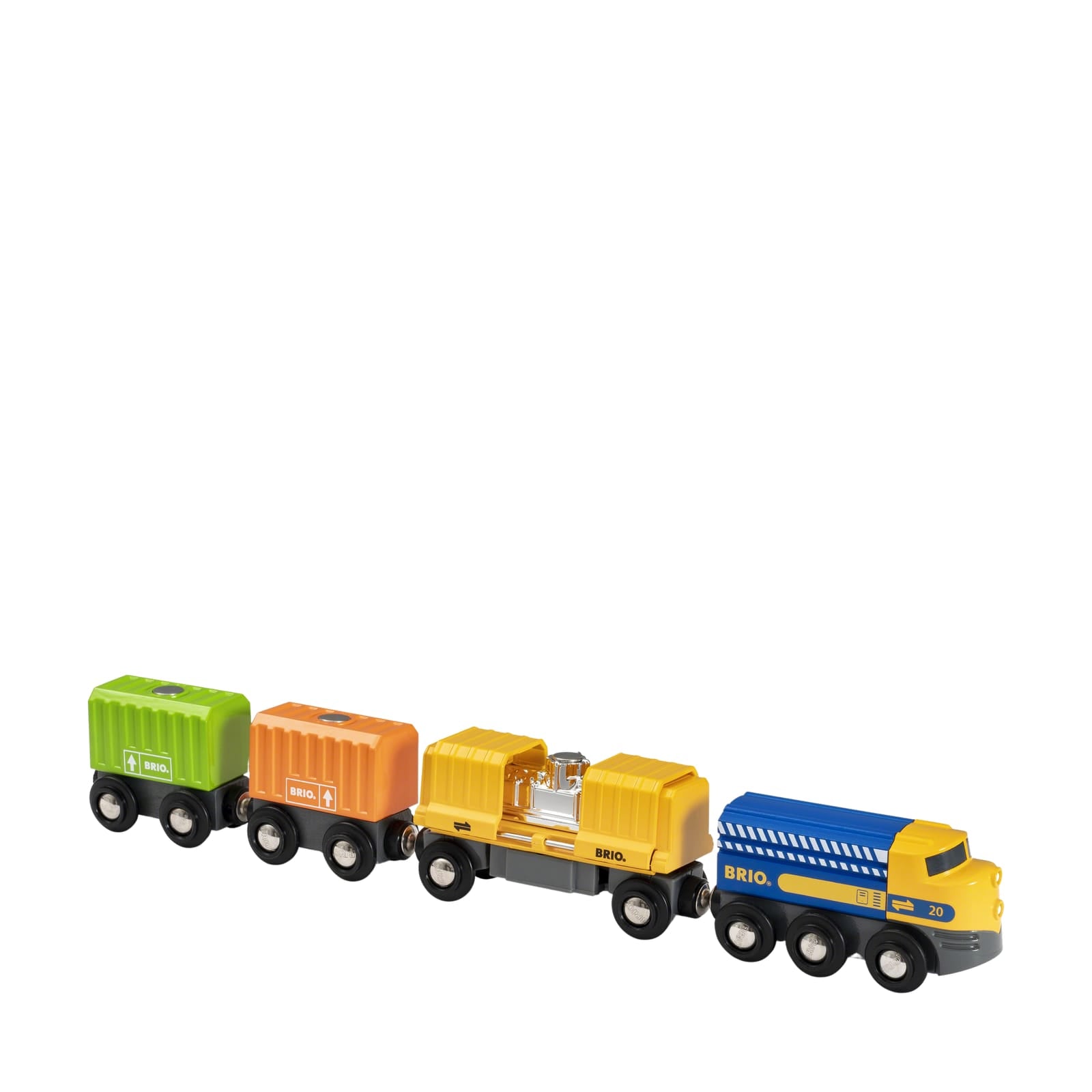 Three Wagon Cargo Train