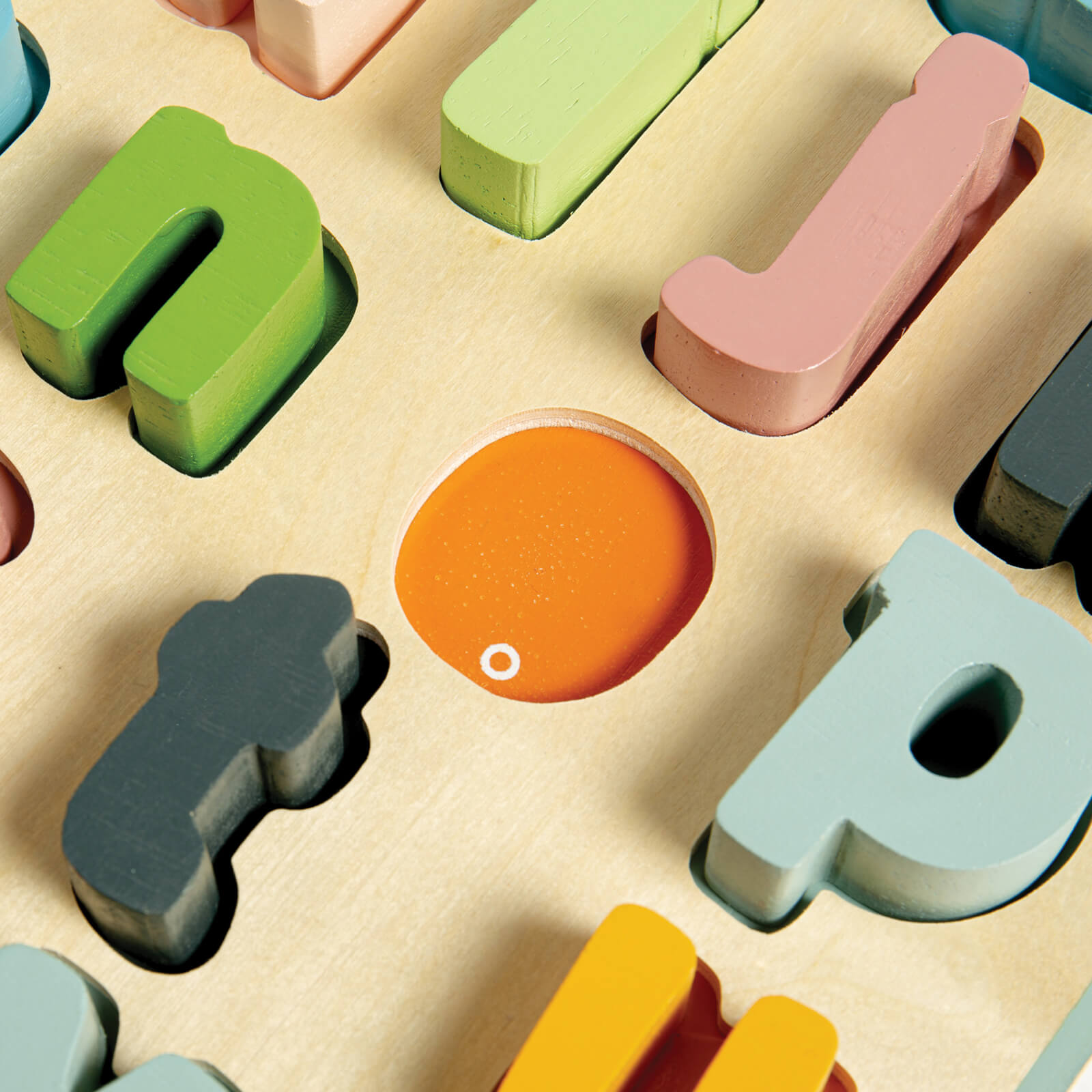 Lowercase abc Puzzle Board