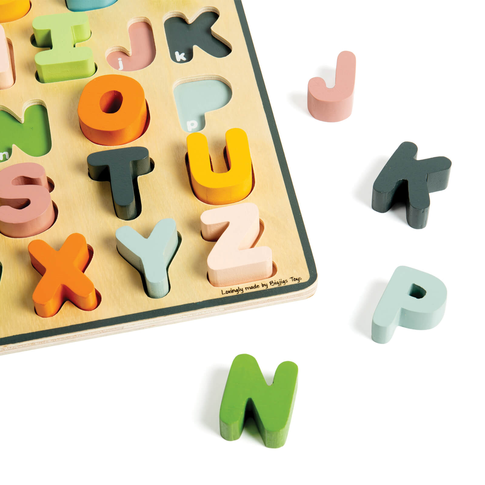 Uppercase ABC Puzzle Board