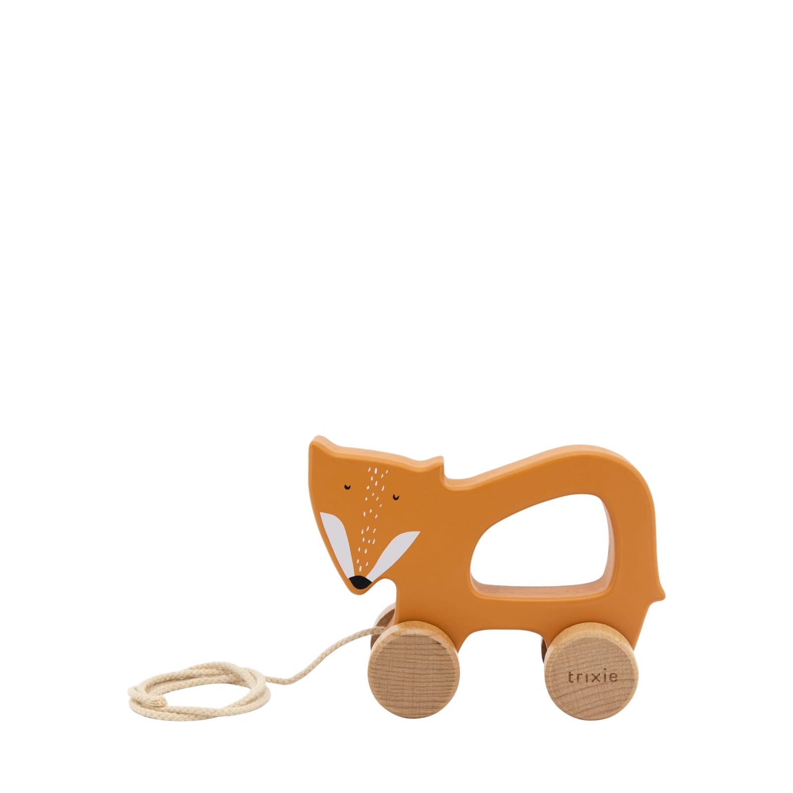 Wooden Pull Along Toy - Mr Fox