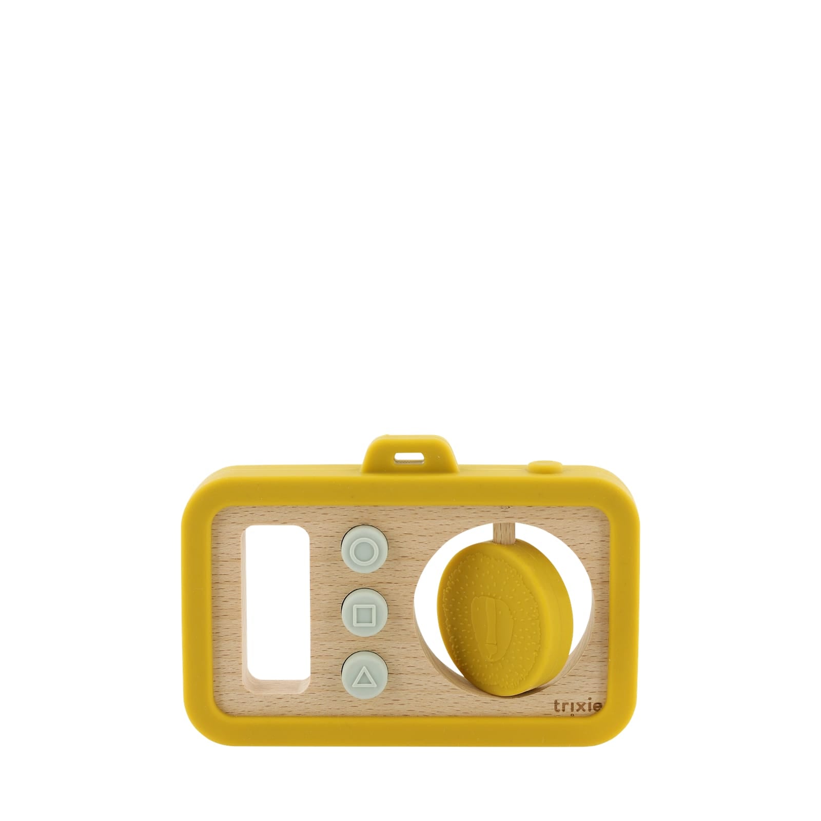 Wooden Silicone Baby Camera - Mr Lion