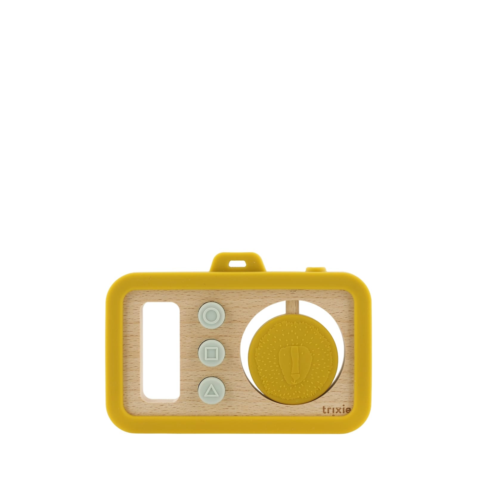 Wooden Silicone Baby Camera - Mr Lion