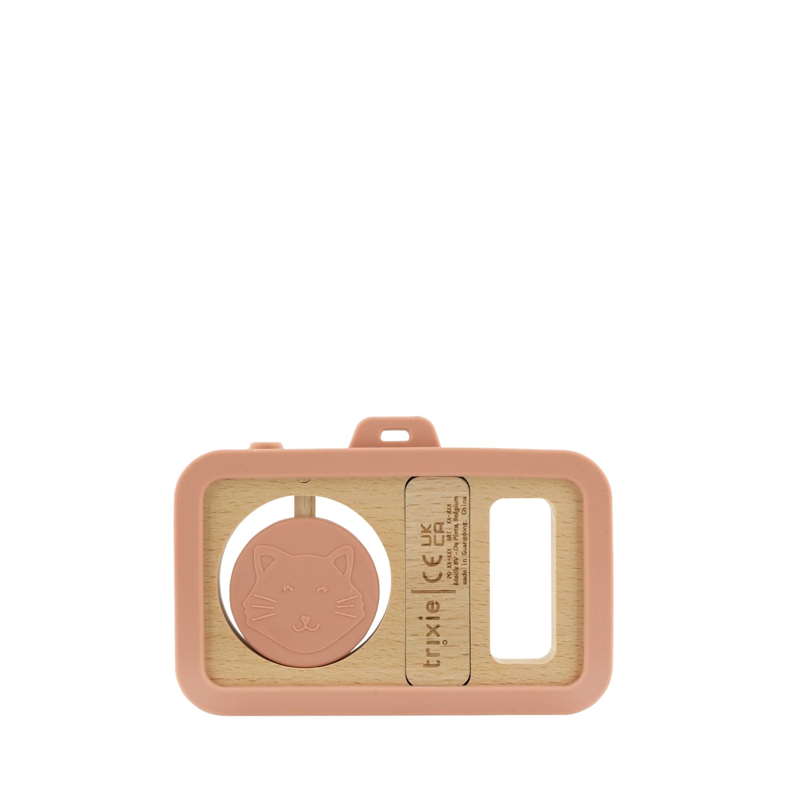 Wooden Silicone Baby Camera - Mrs Cat