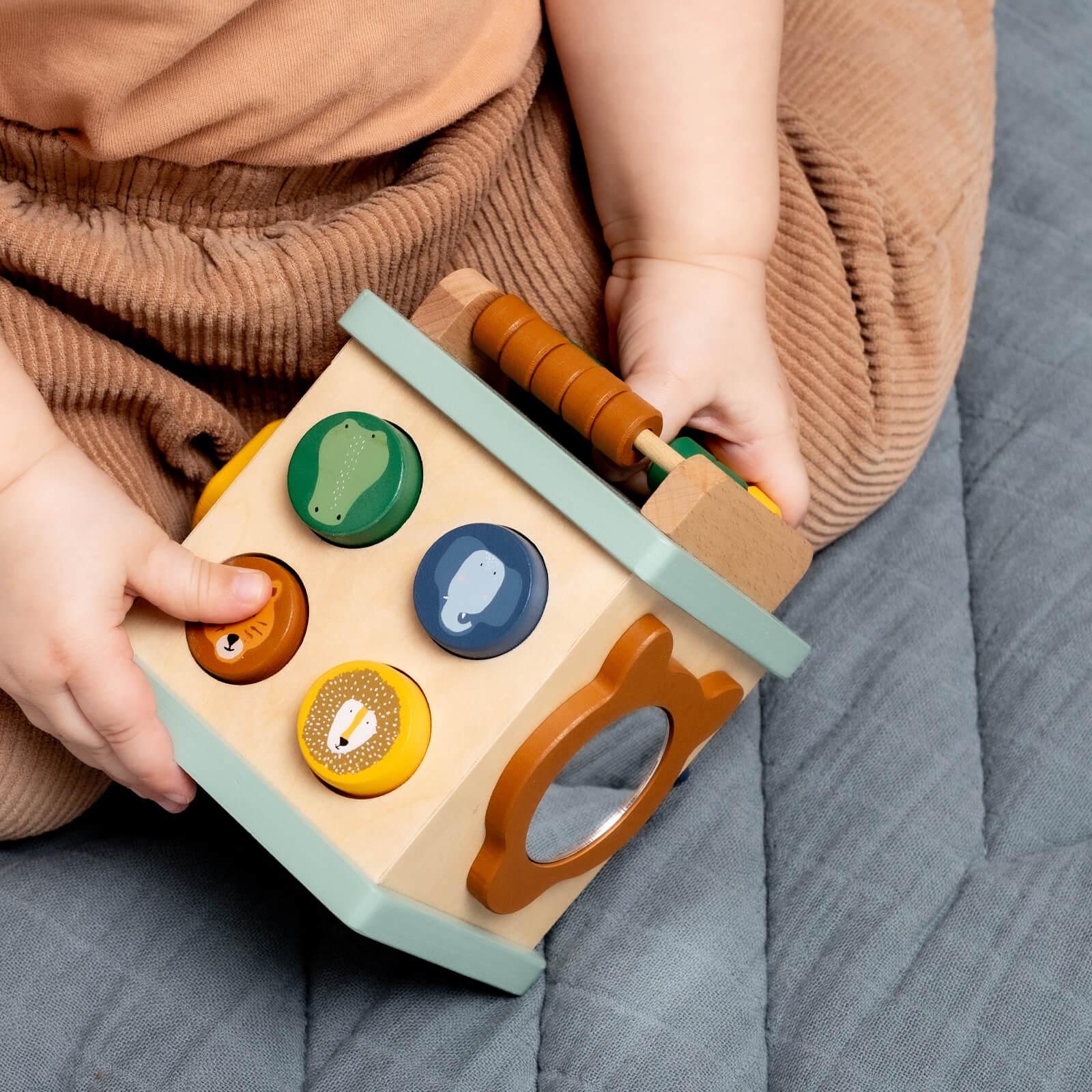 Wooden Small Activity Cube