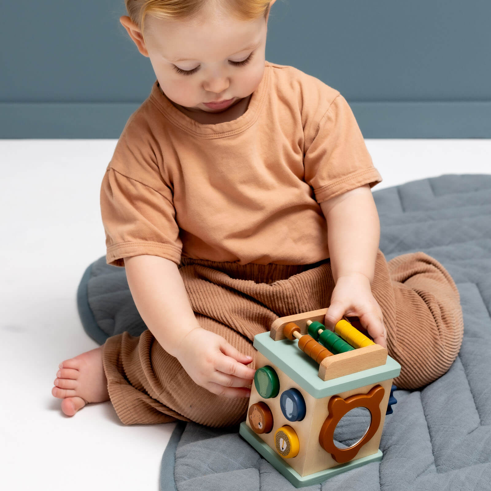 Wooden Small Activity Cube