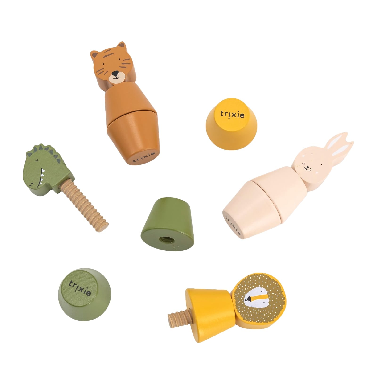 Wooden Twist Animals