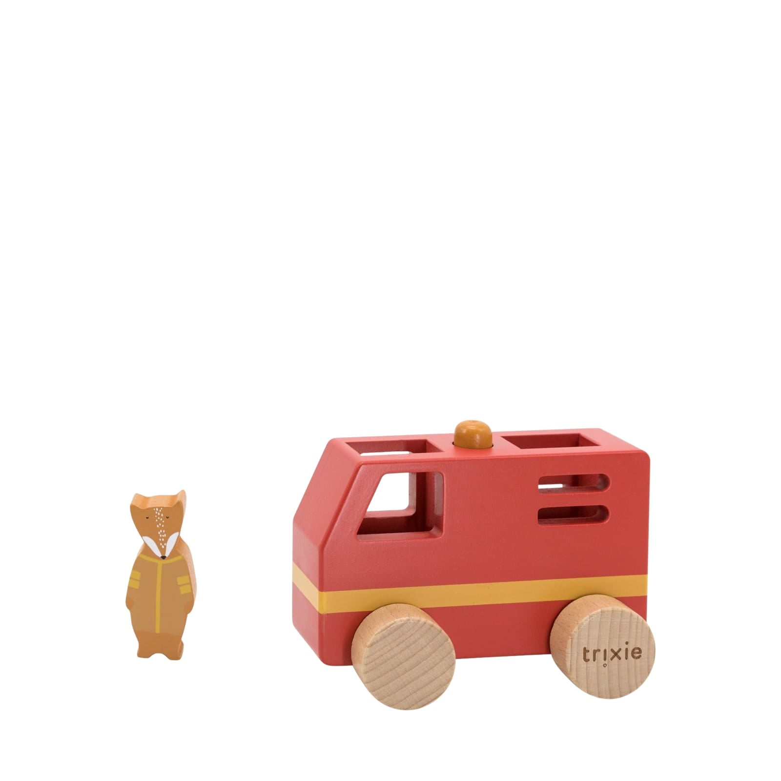 Wooden Small Fire Truck