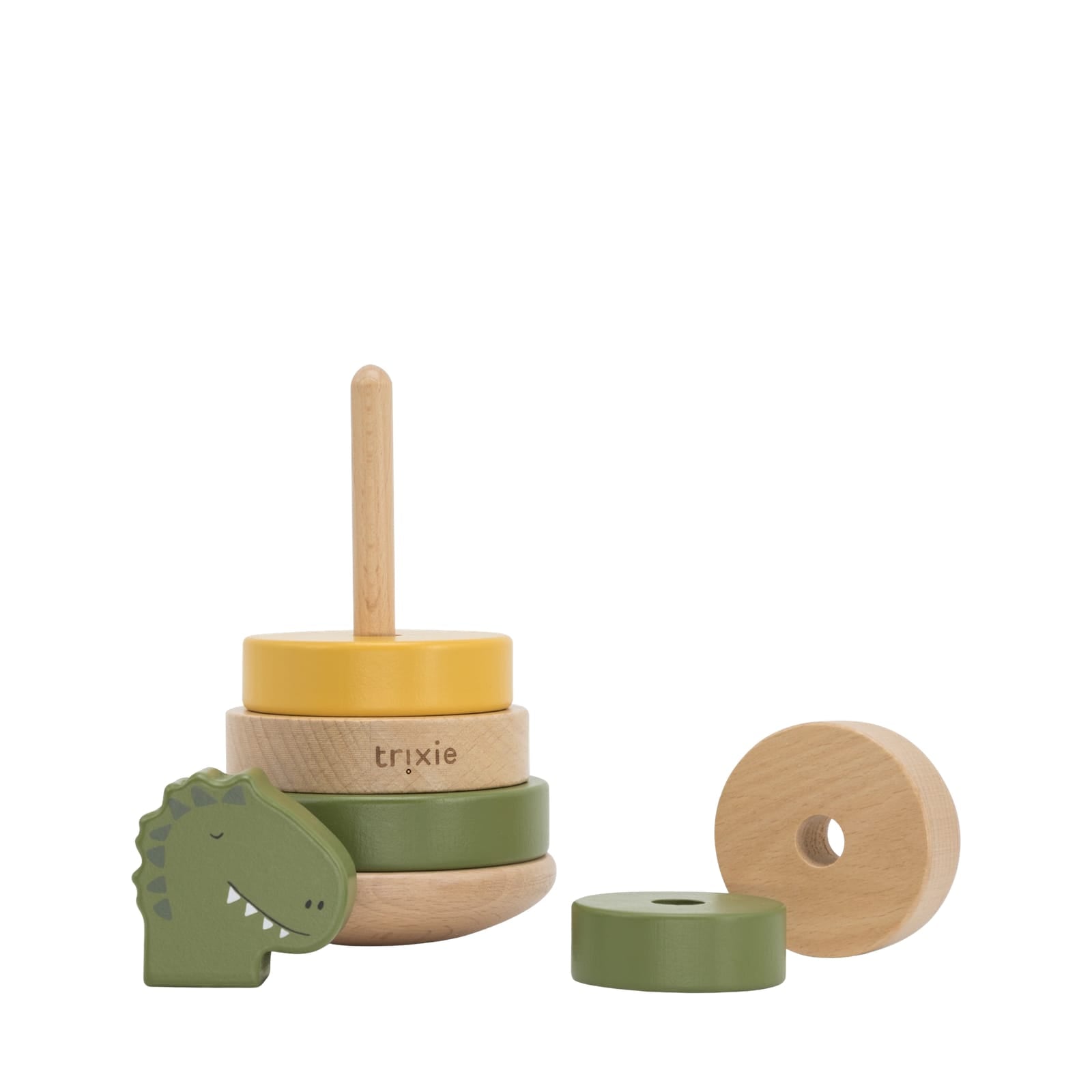 Wooden Stacking Toy - Mr Dino