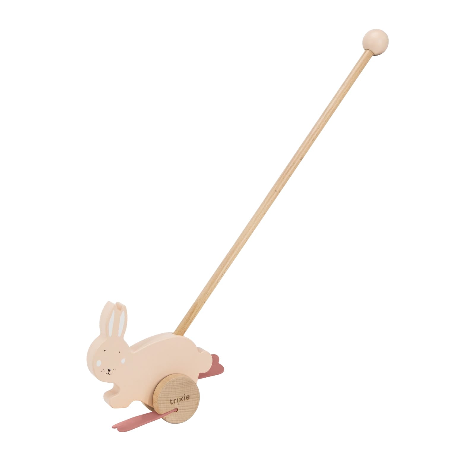 Wooden Push Along Toy - Mrs Rabbit