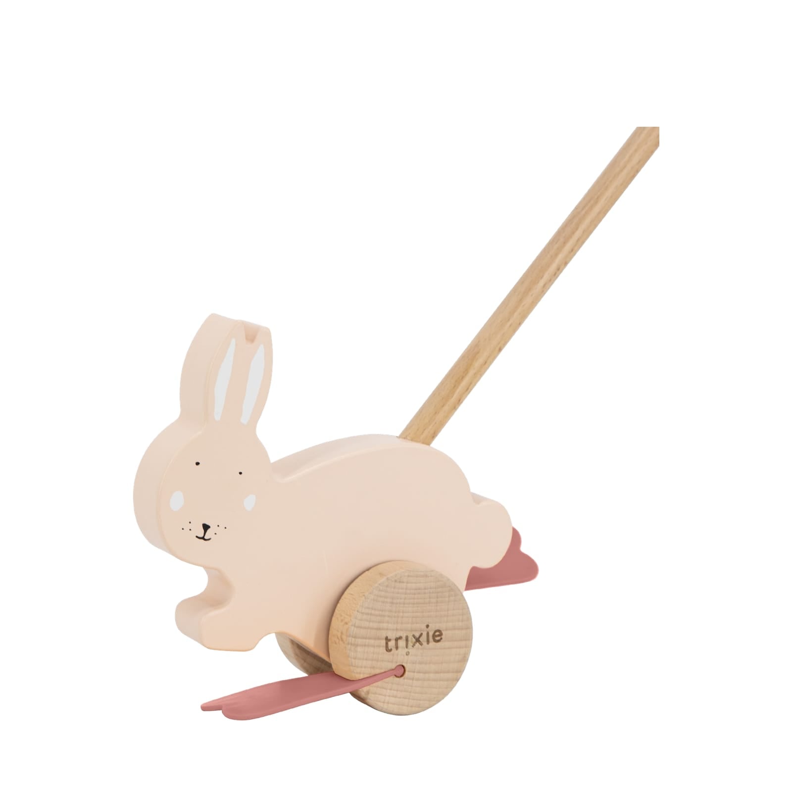 Wooden Push Along Toy - Mrs Rabbit