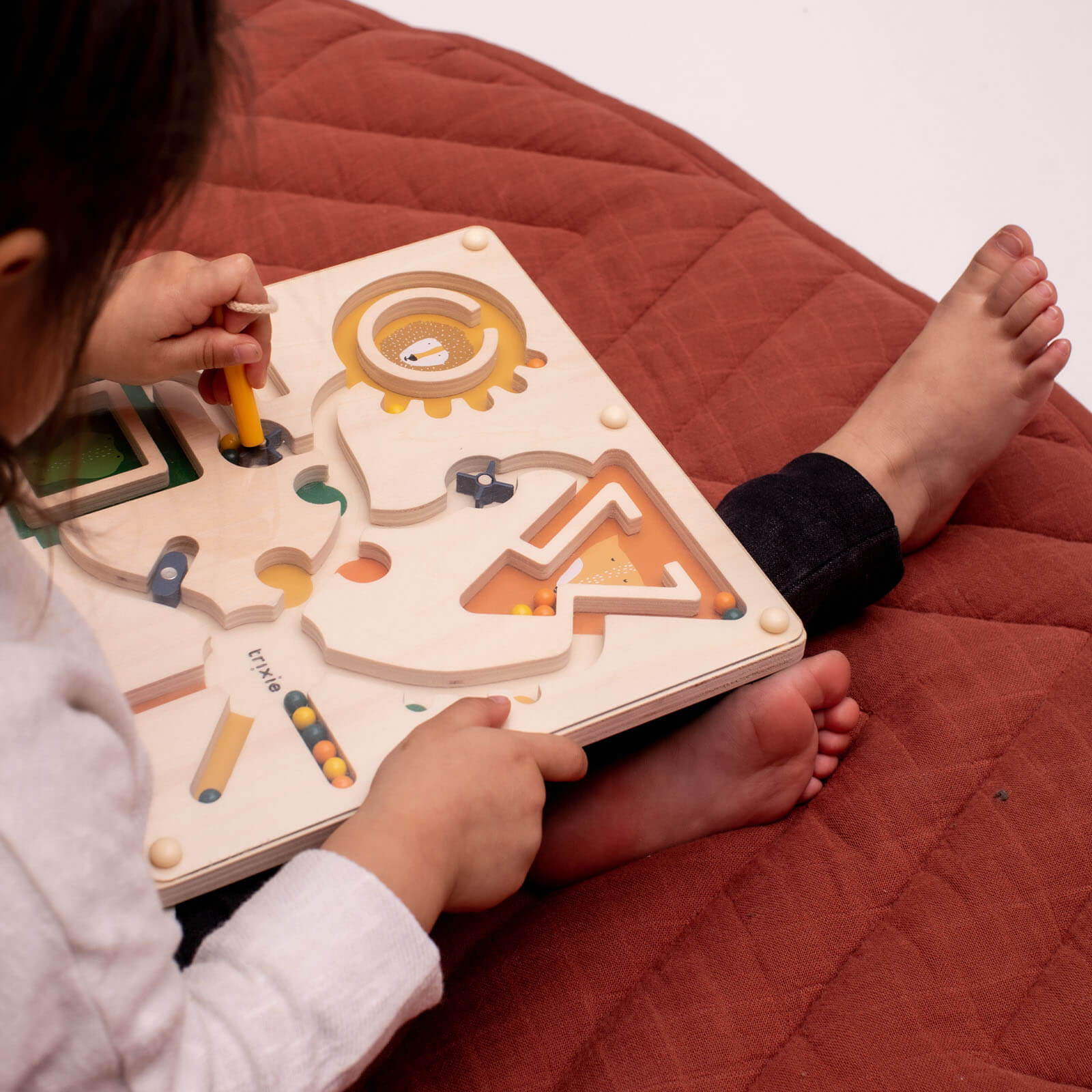 Wooden Magnetic Maze