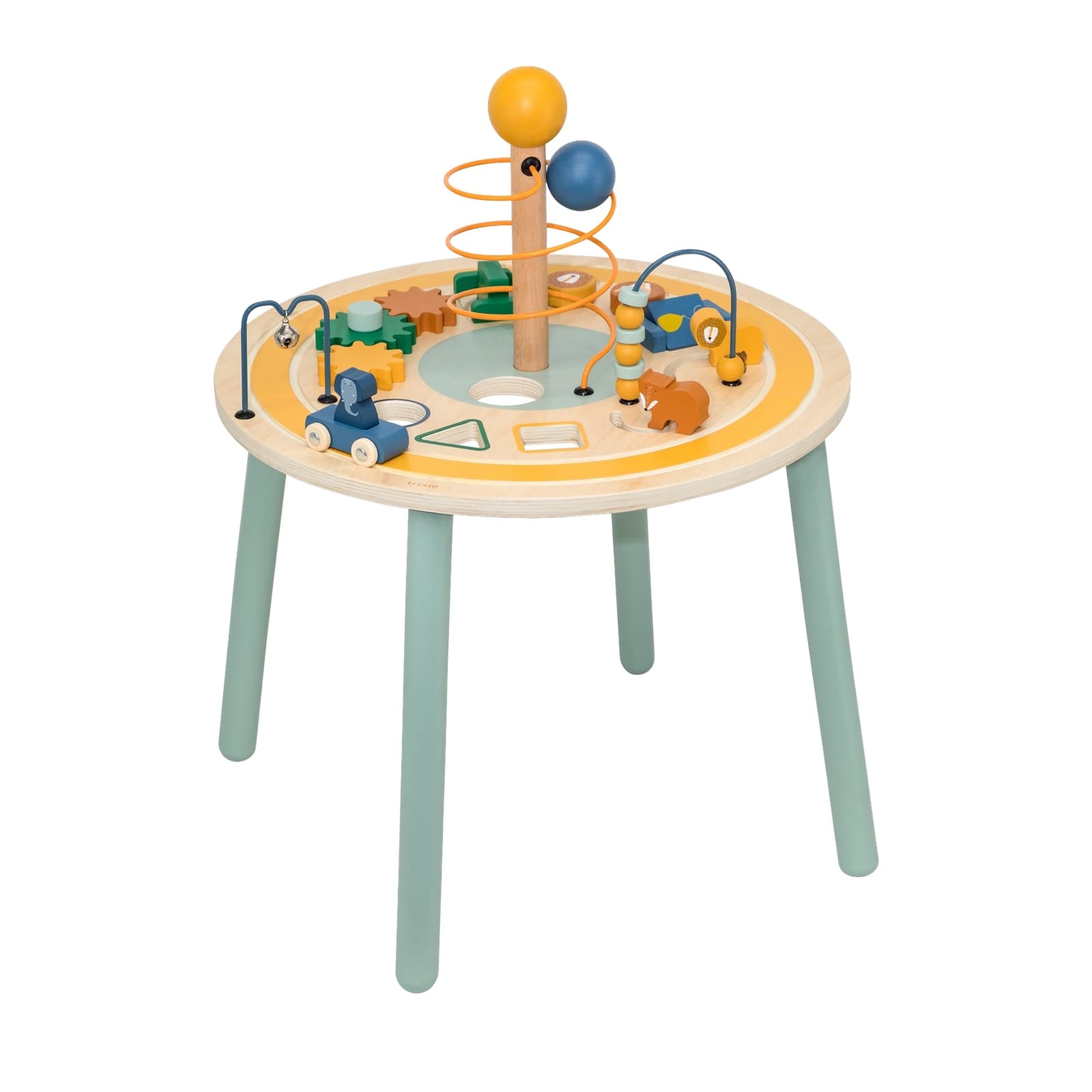 Wooden Animal Activity Table