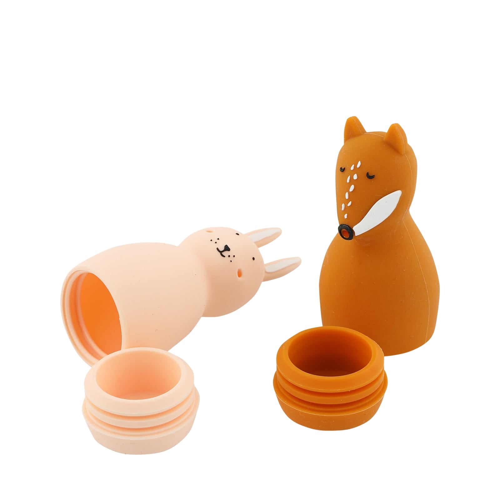 Bath Toy Squeezy Animals - Mrs Rabbit and Mr Fox