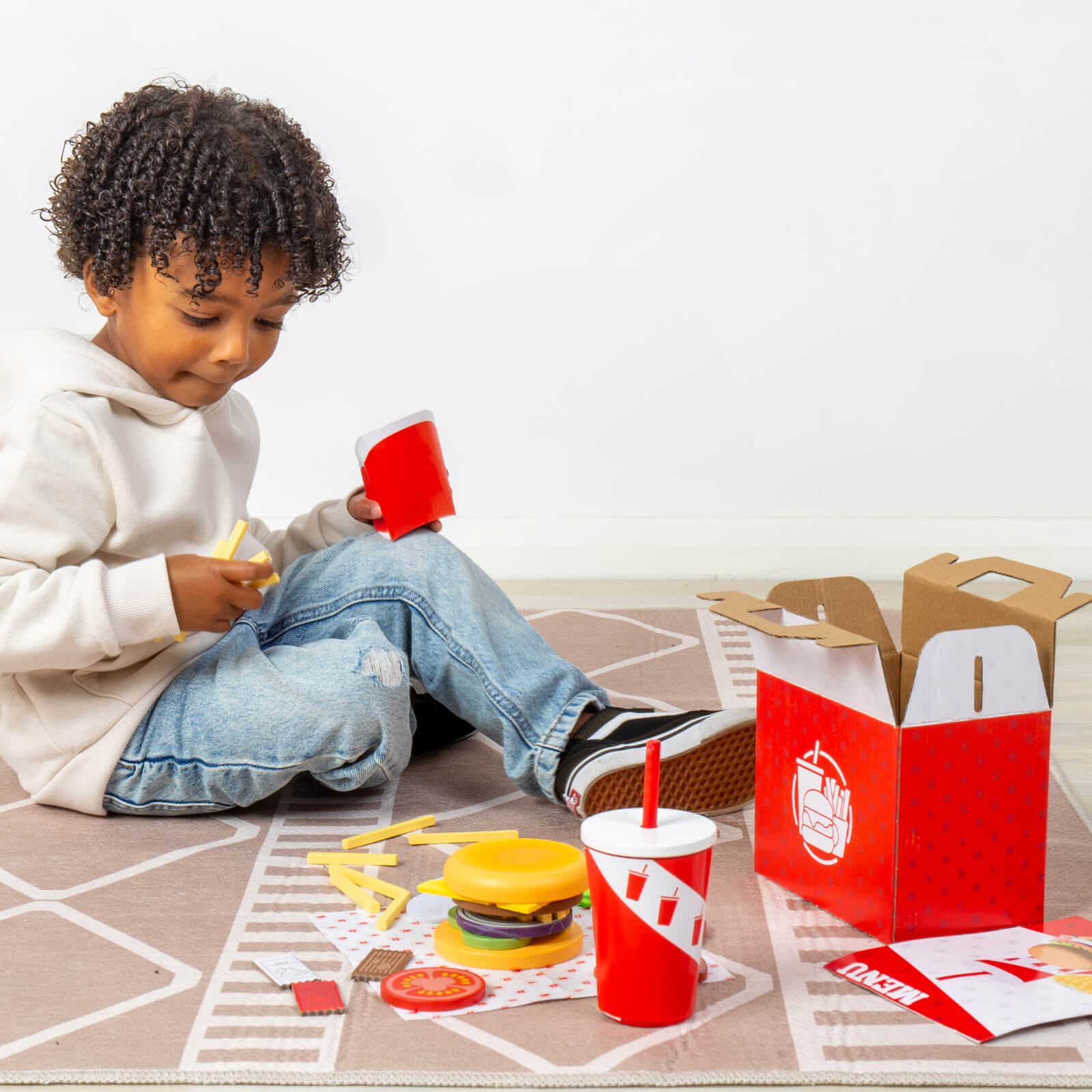 Burger and Fries Play Set