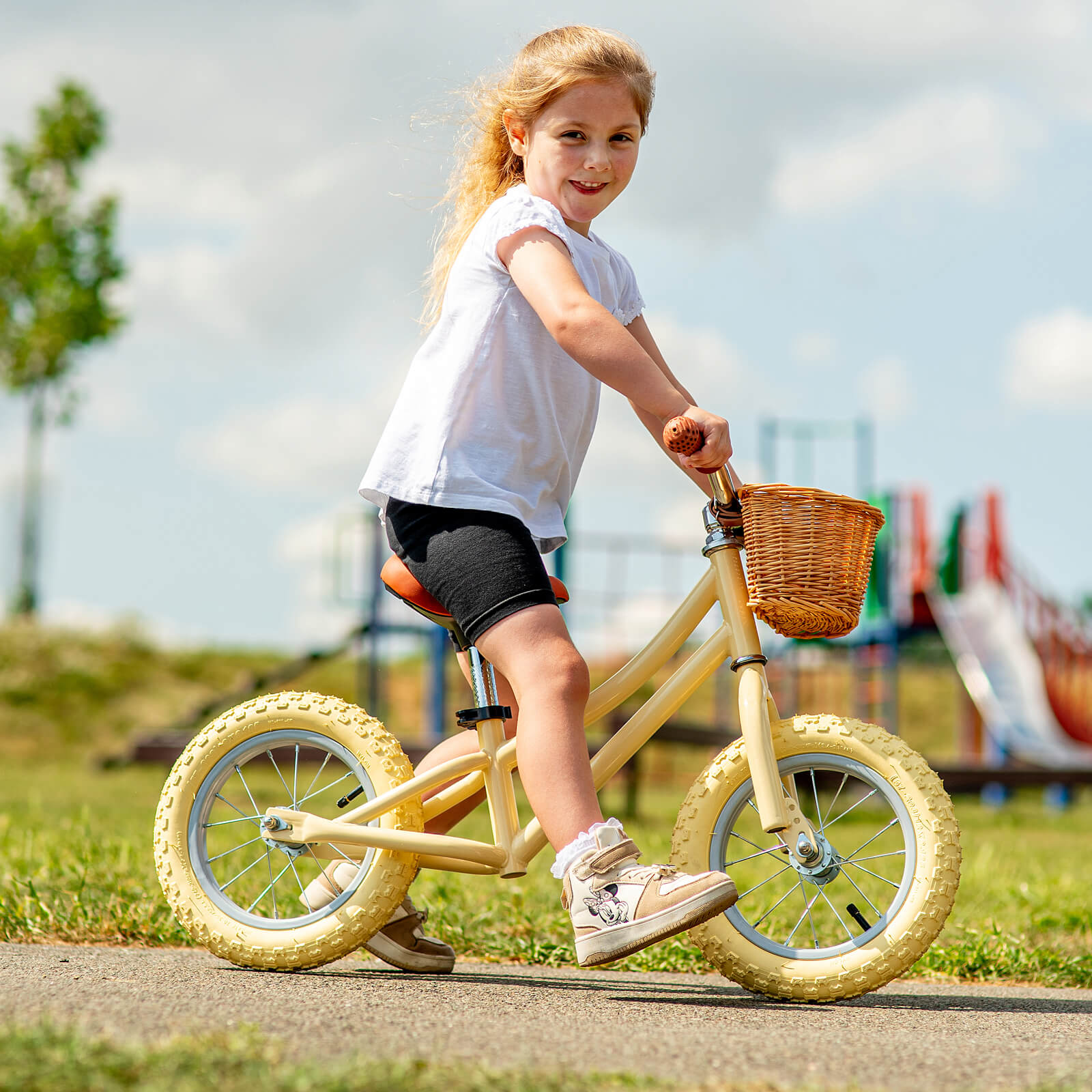 Balance Bike - Cream
