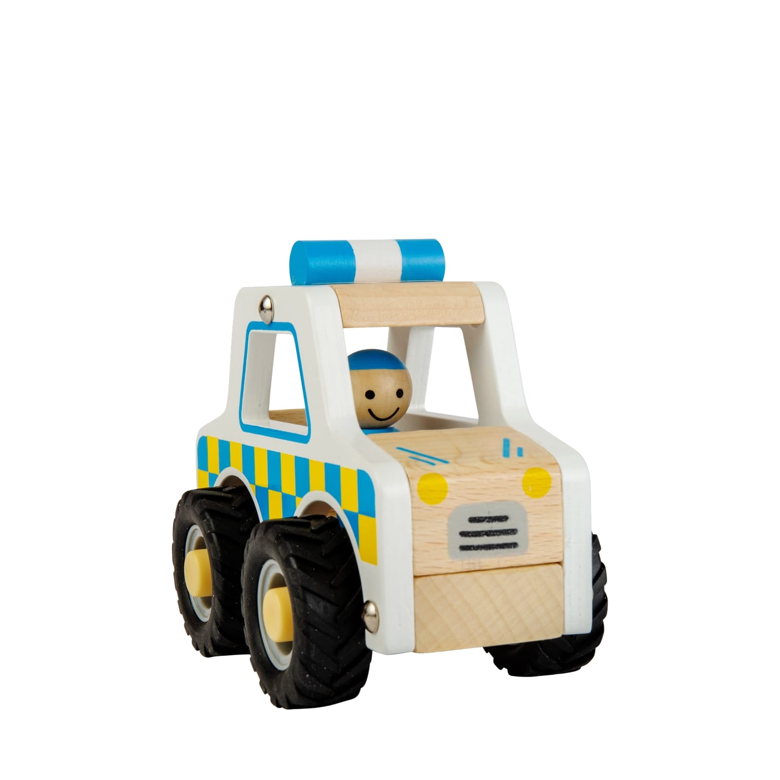 Wooden Police Car