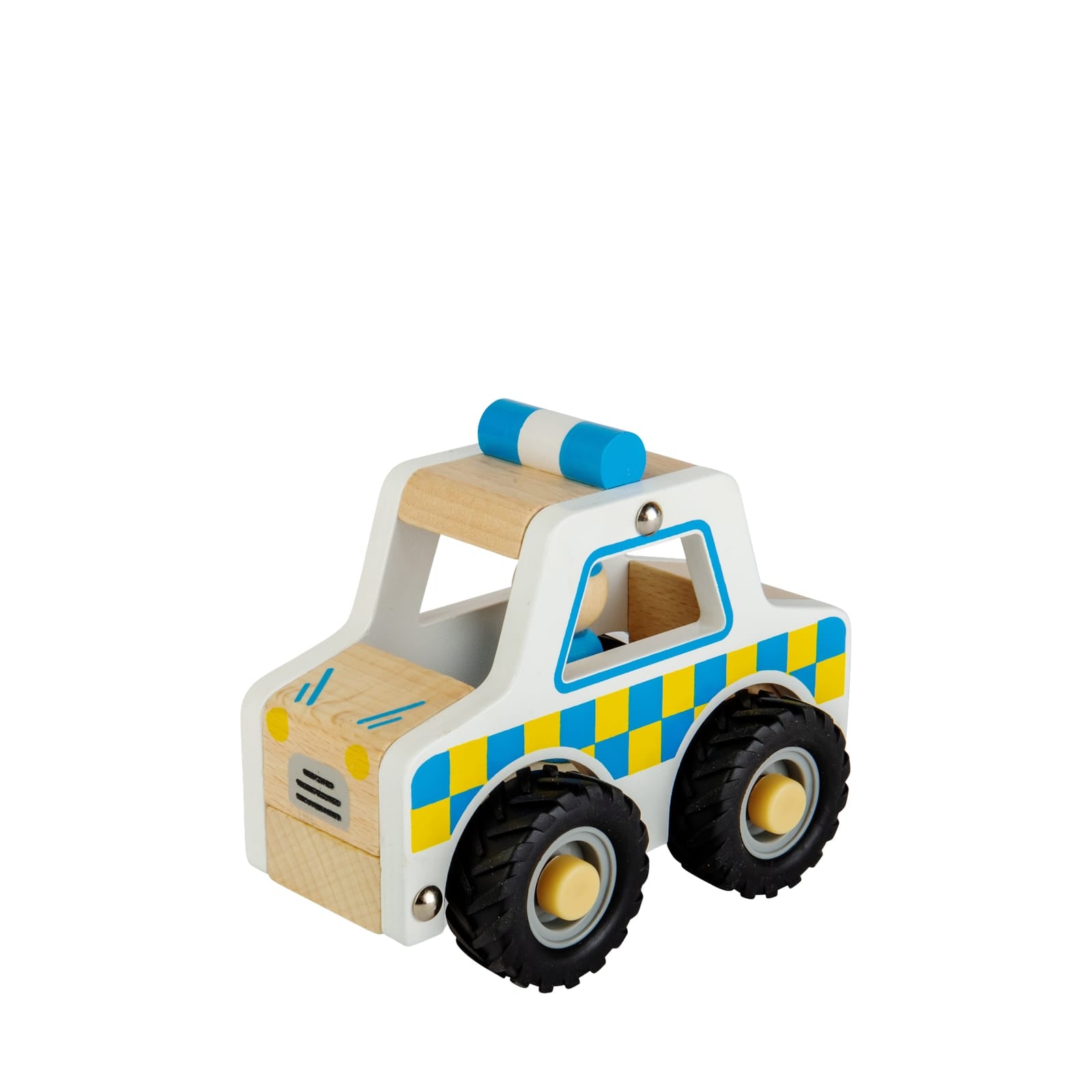 Wooden Police Car