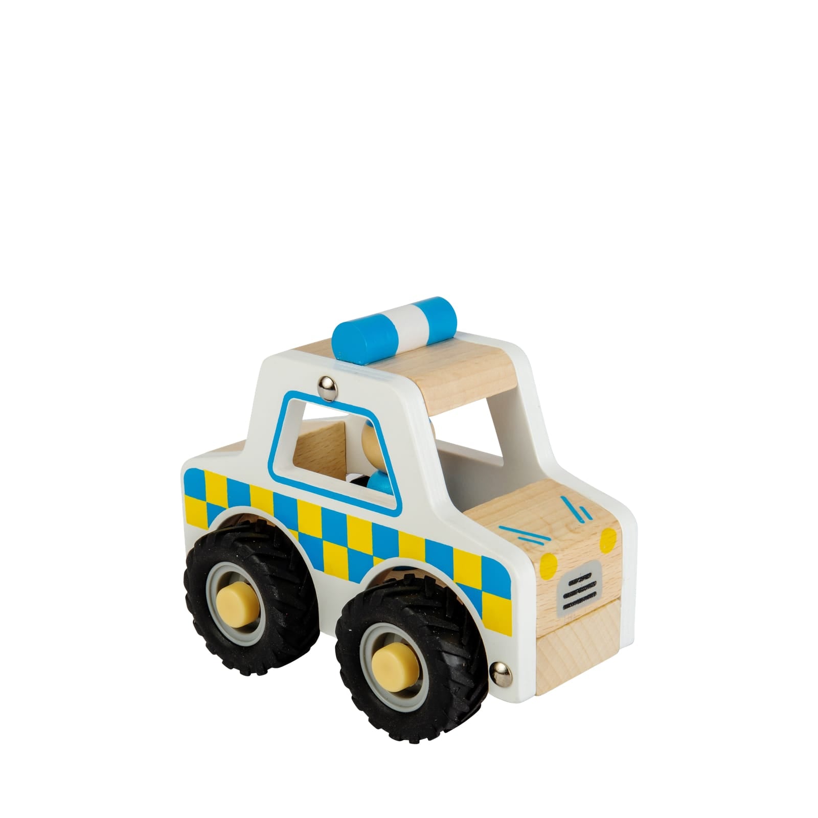 Wooden Police Car