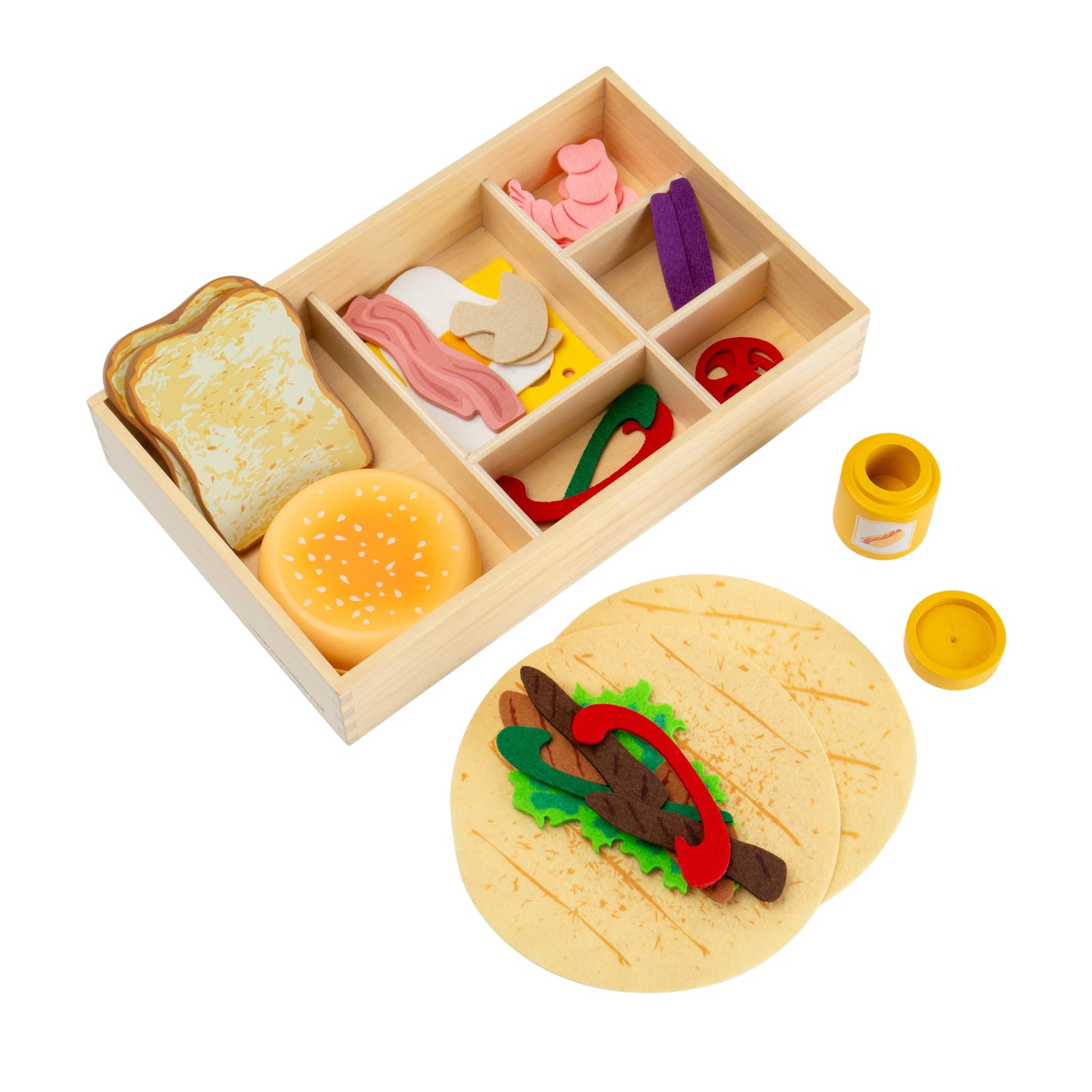 Lunch Deli Food Set